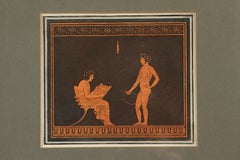 18th Century Pair of Printed Engravings of Classical Motifs