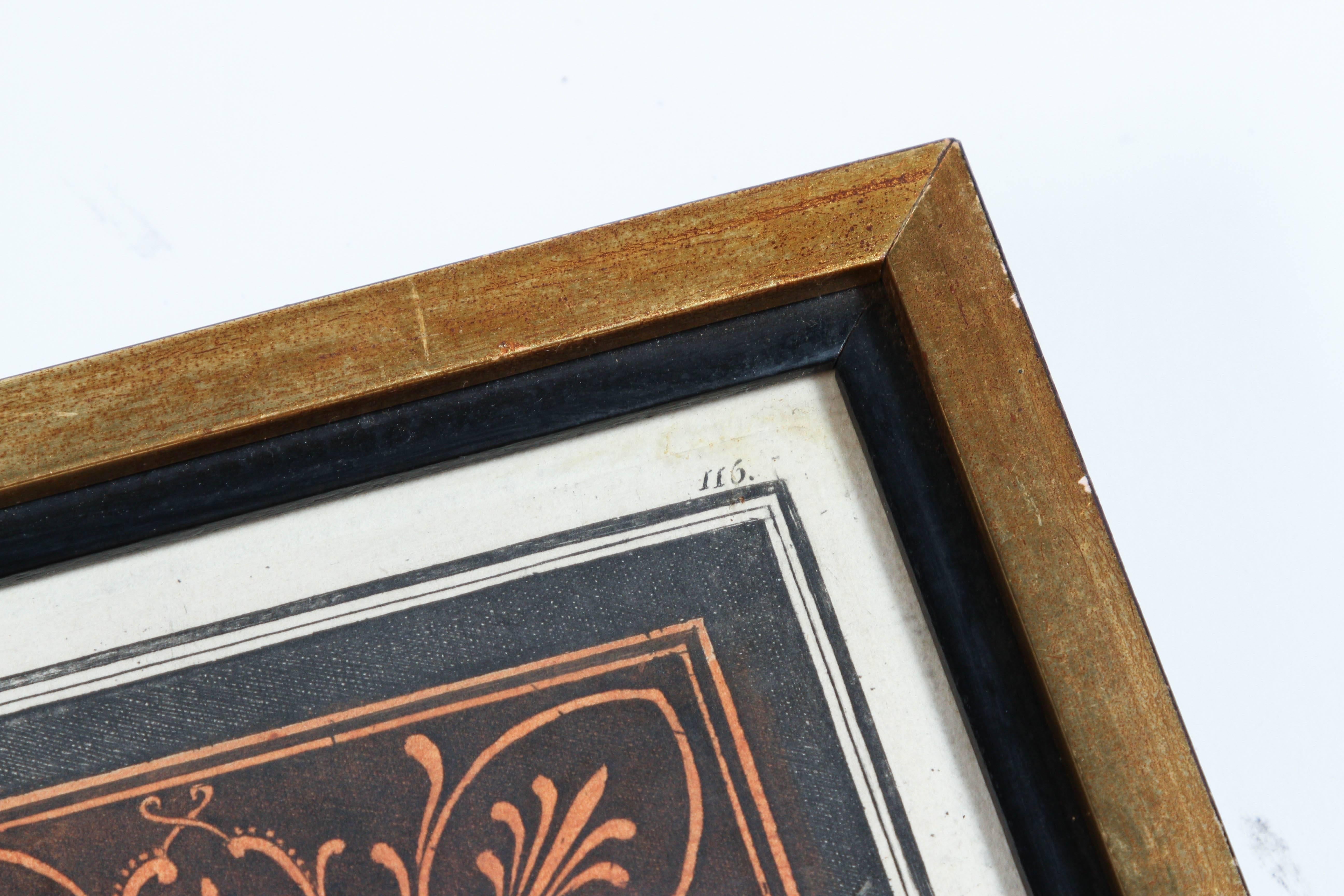 18th Century and Earlier 18th Century Set of Six Printed Engravings of Classical Motifs For Sale