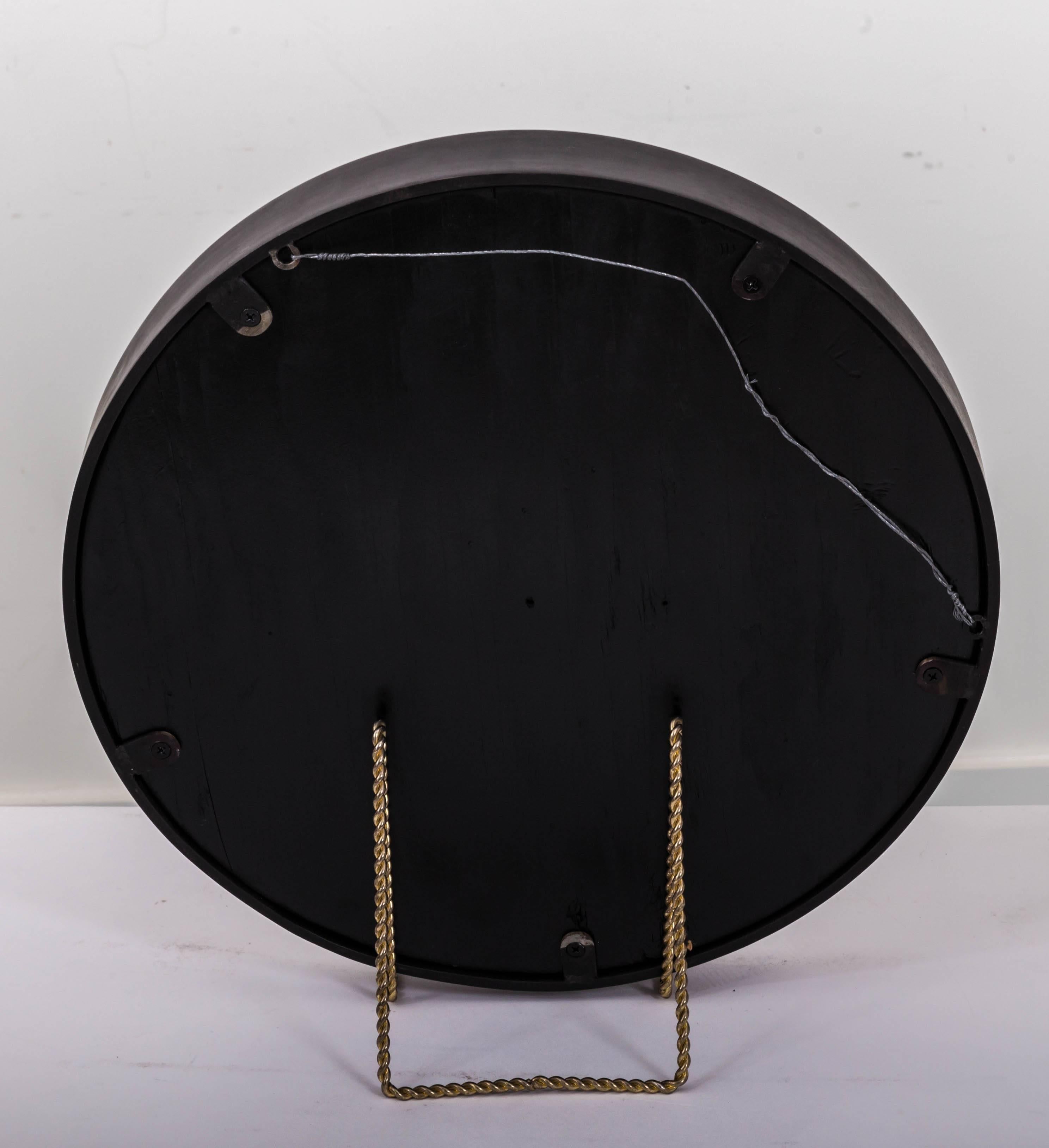 Industrial Antique Convex Mirror, Offered by Fork and Rose For Sale 4
