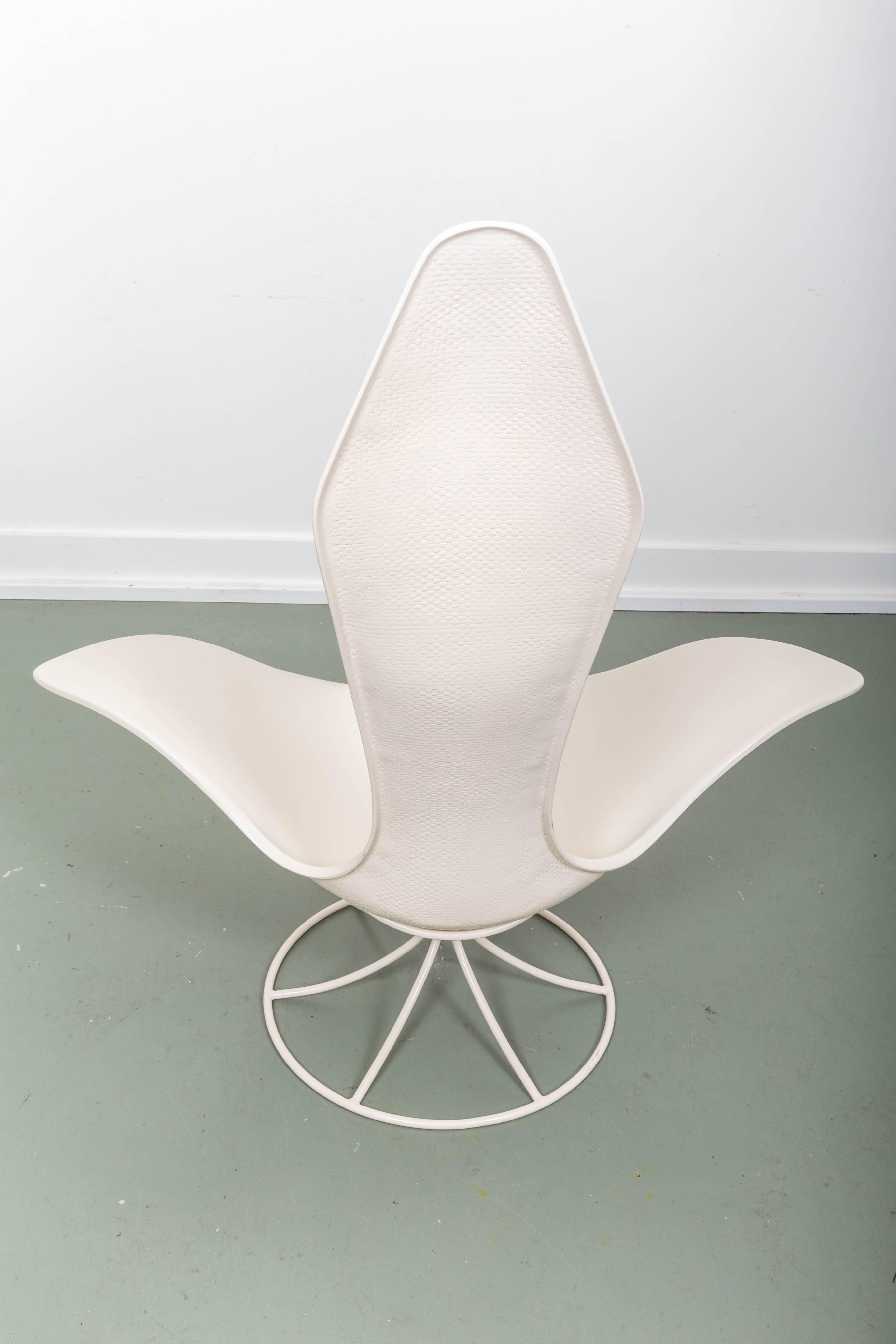 Tulip Chair by Erwin and Estelle Laverne In Good Condition In Southampton, NY