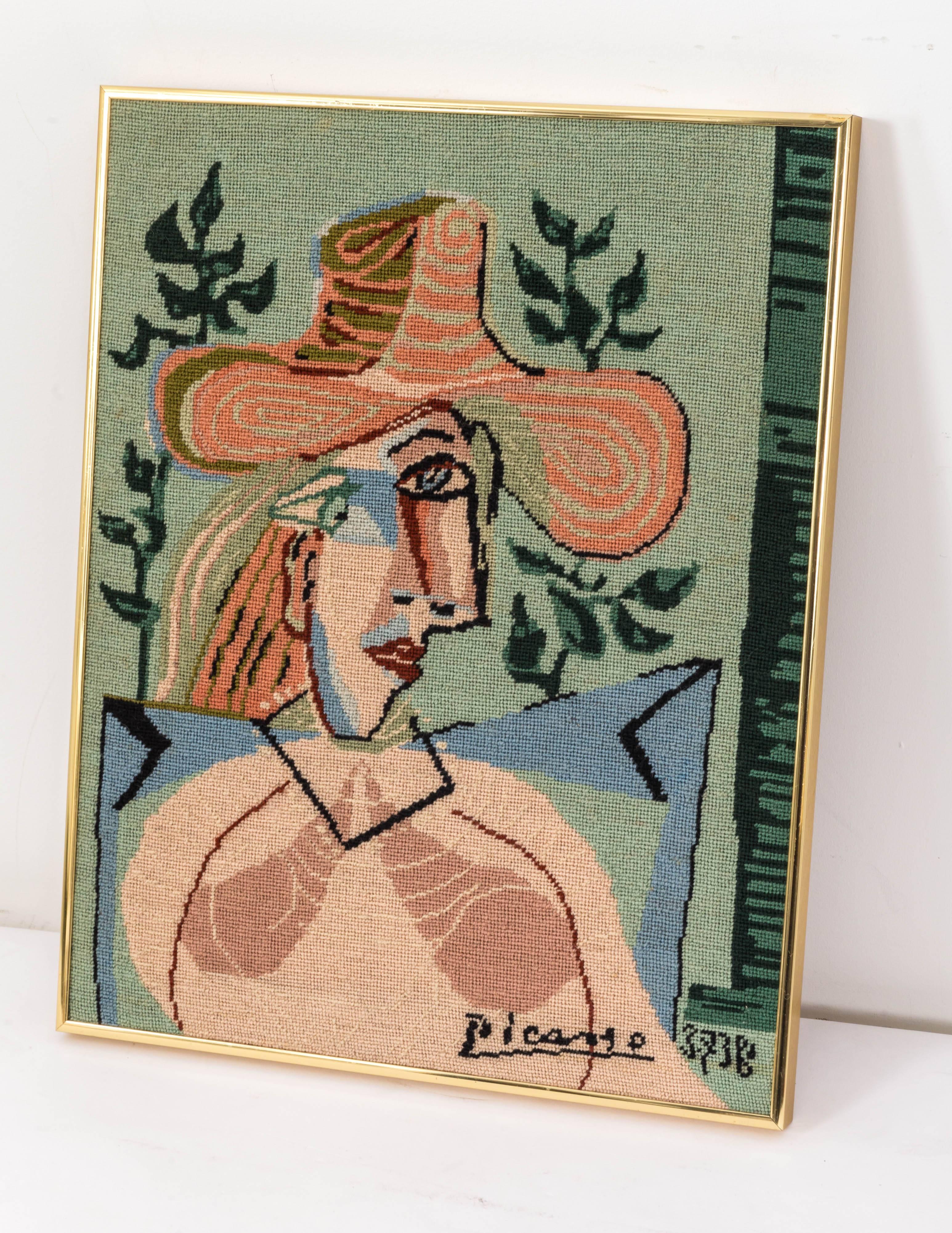 picasso lady in hat