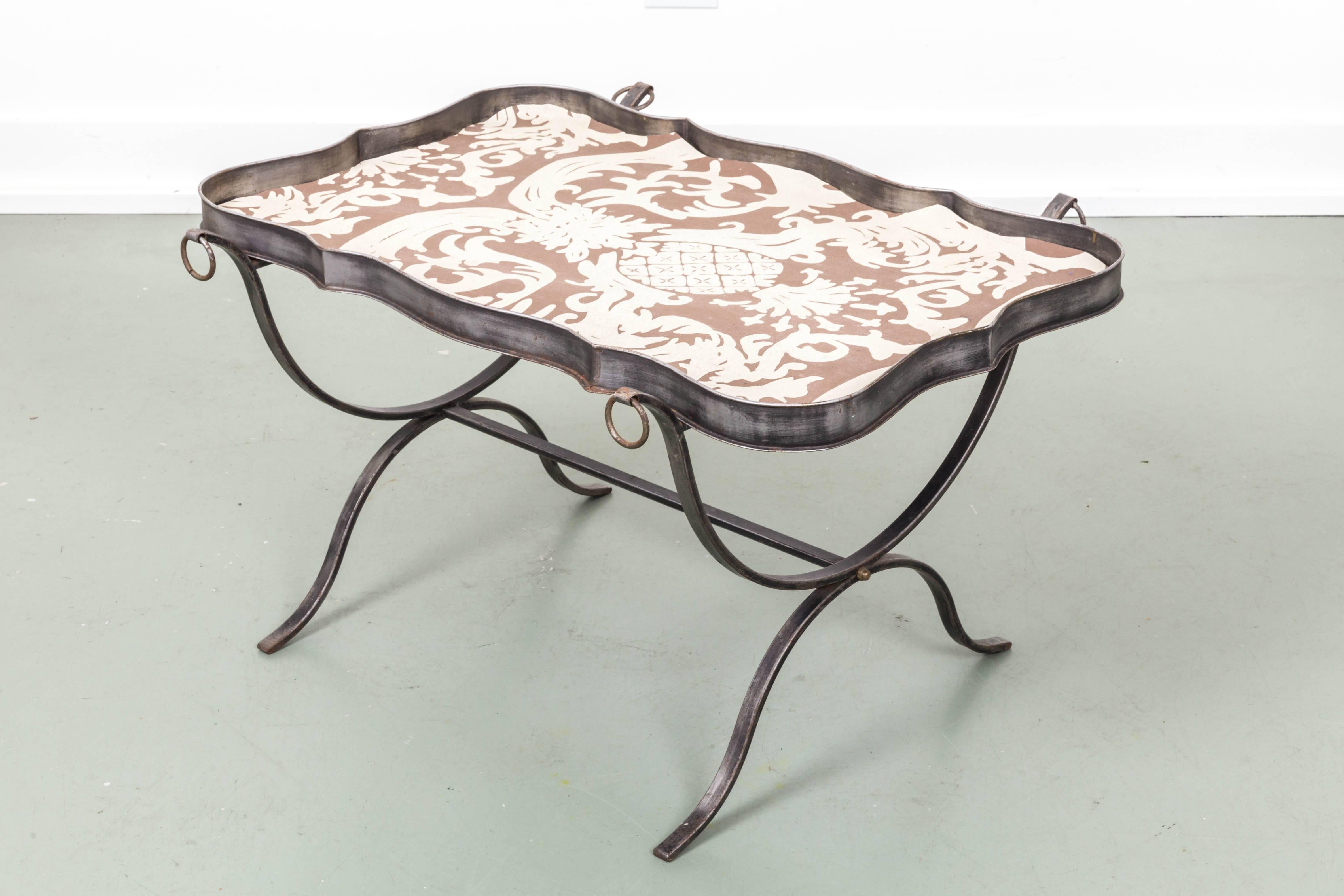Bespoke Italian Tray Table For Sale 1