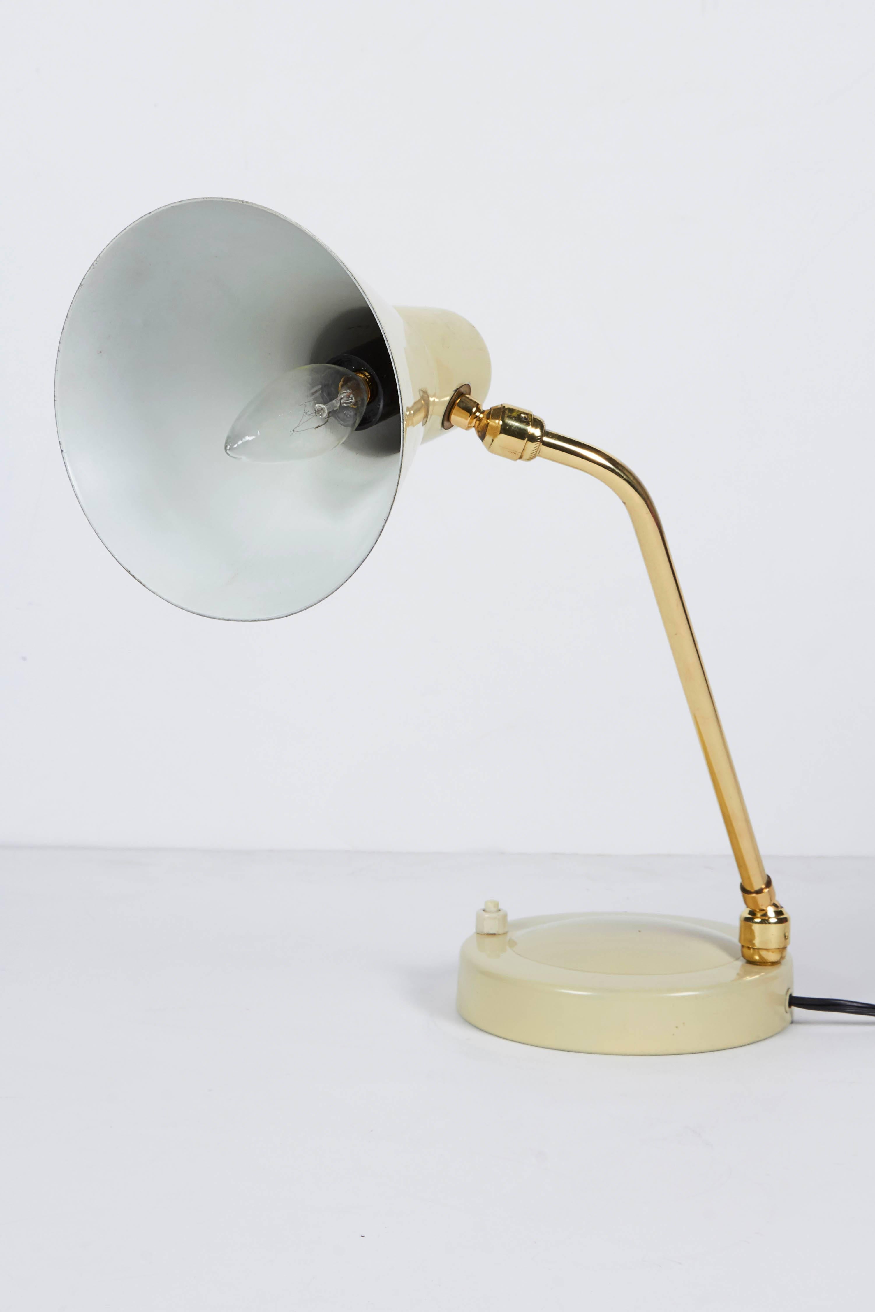 Mid-Century Modern Italian Articulated 1950s Desk Lamp