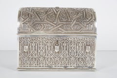 Electroplate Islamic Alhambra Model Casket Box by Rafael Contreras Granada Spain