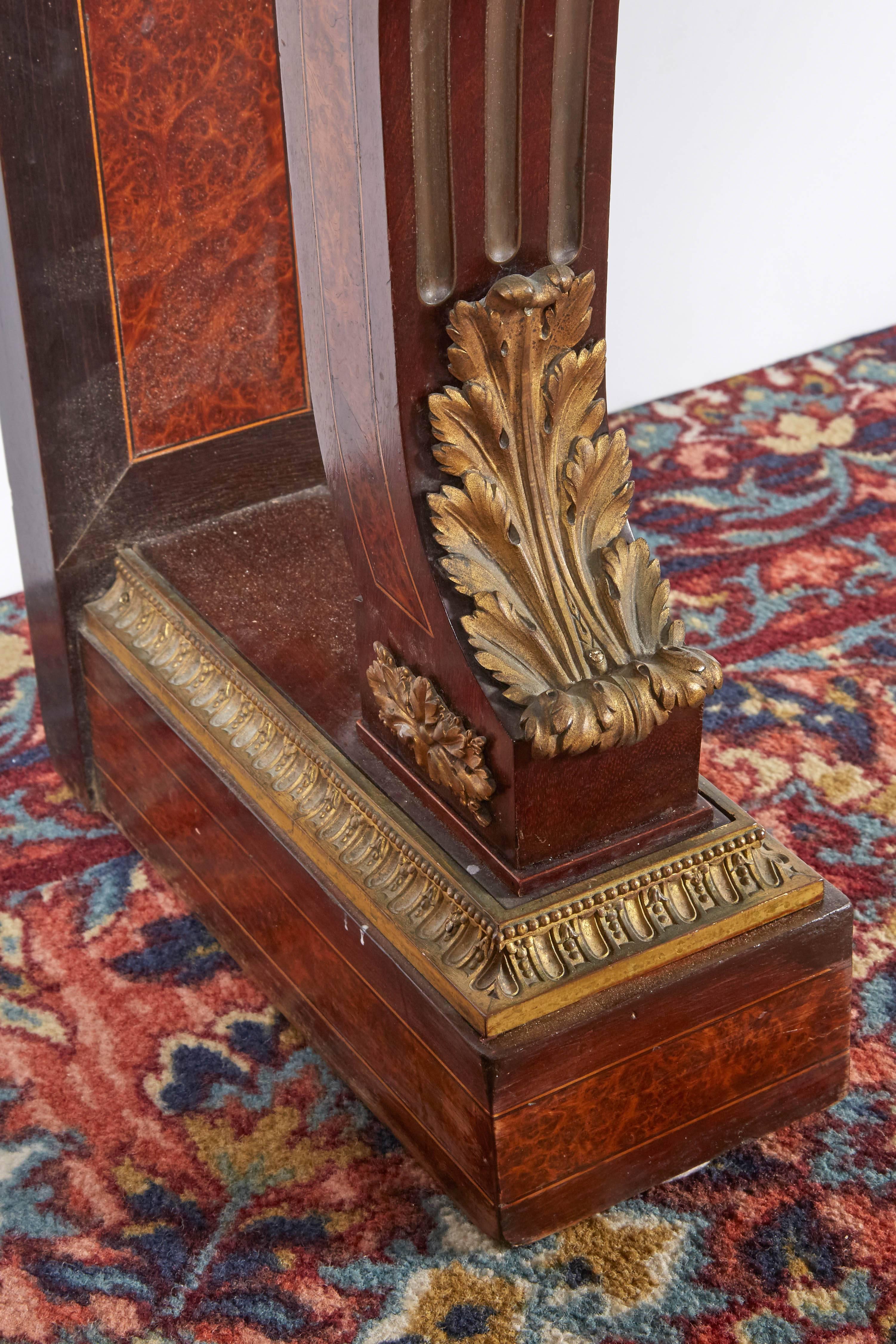 Exquisite French Ormolu-Mounted Console Table with Marble Top, 19th Century 1