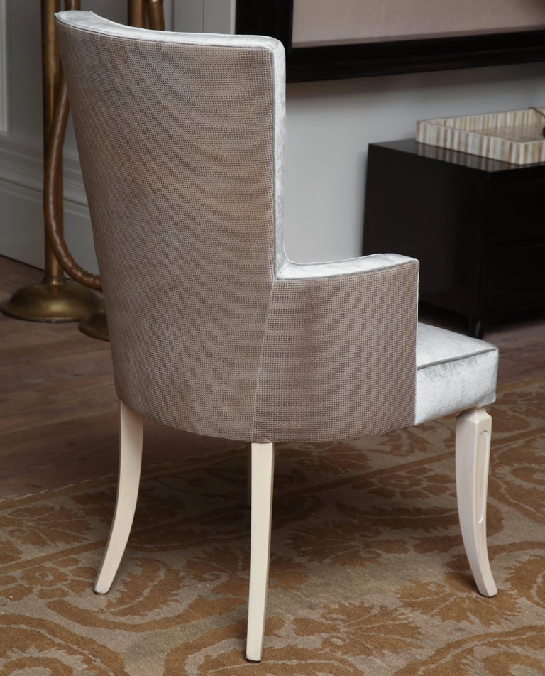 Set of Four Wingback Dining Chairs For Sale at 1stDibs wingback