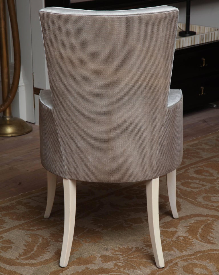 Set of Four Wingback Dining Chairs For Sale at 1stDibs