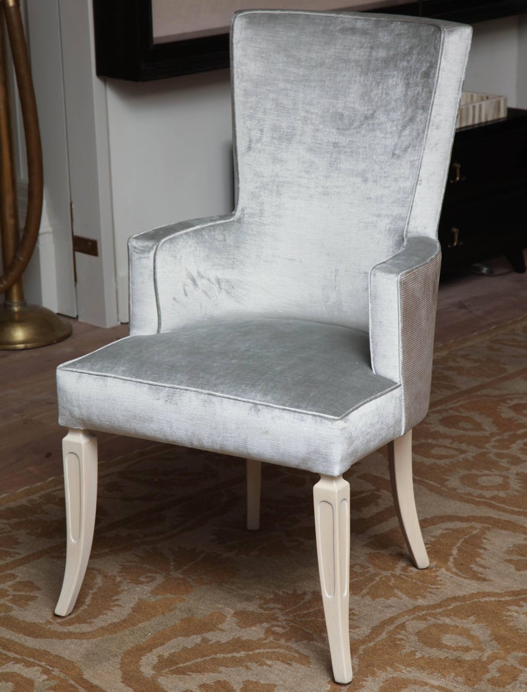 Set of Four Wingback Dining Chairs For Sale at 1stDibs