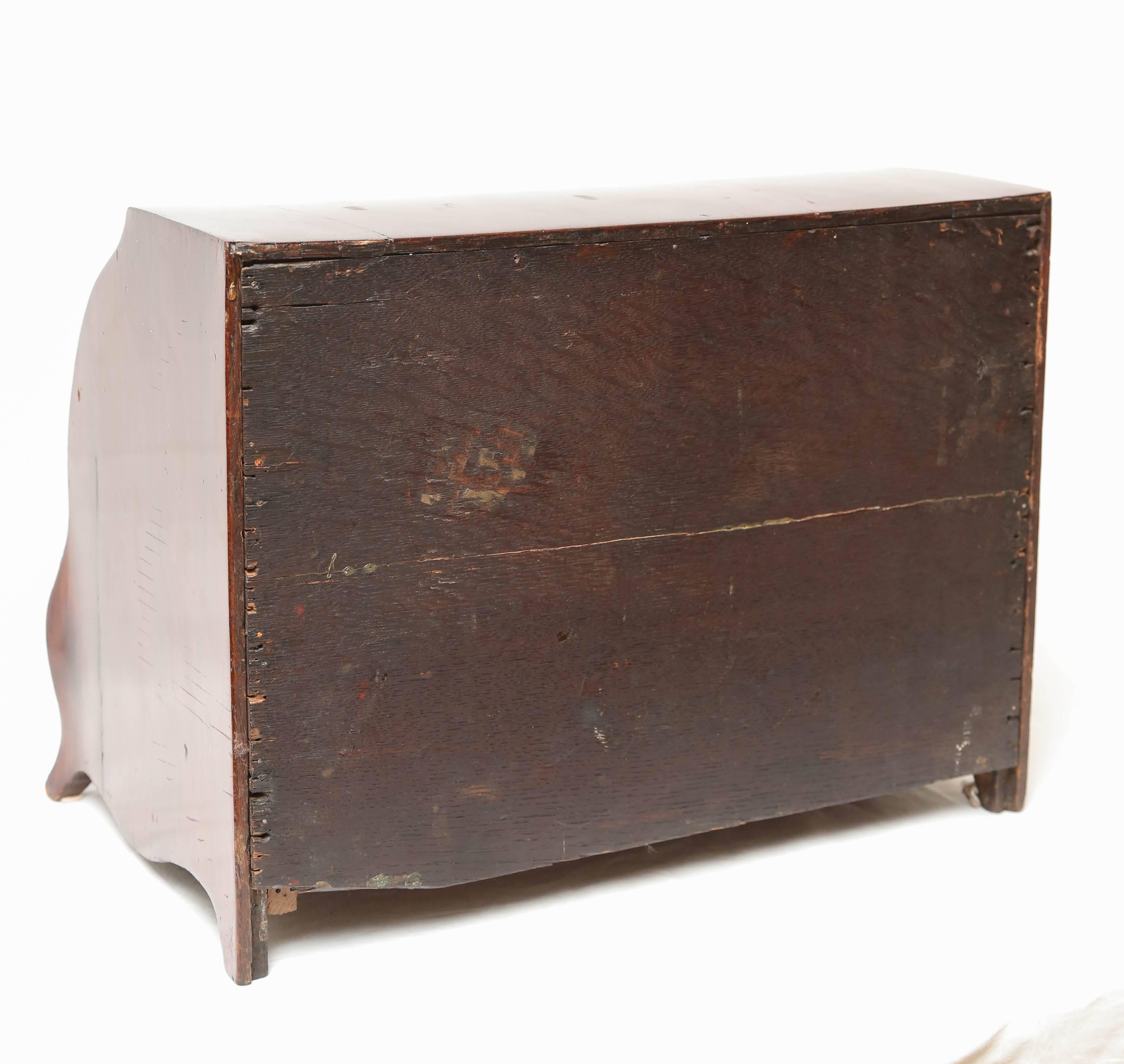 Superb 19th Century Continental Miniature Desk or Jewel Box 1