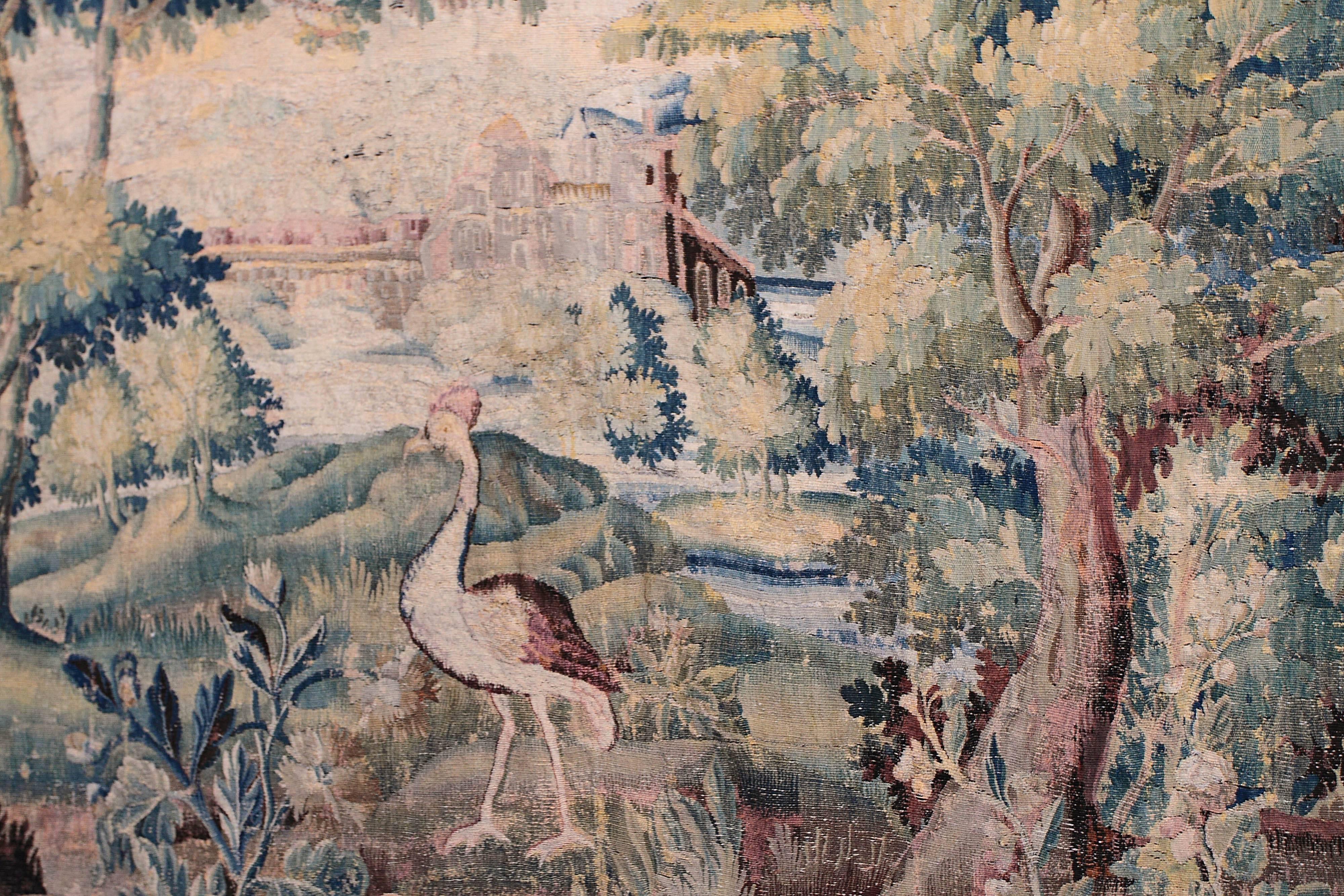 18th Century Monumental Palace-Size Flemish Tapestry