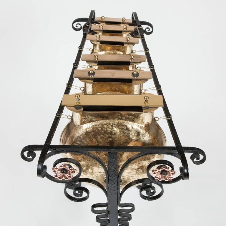 Arts and Crafts Glockenspiel by Plant and Perry, circa 1890 For Sale at