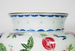 Cathy Graham Decoupage Ginger Jar Vase