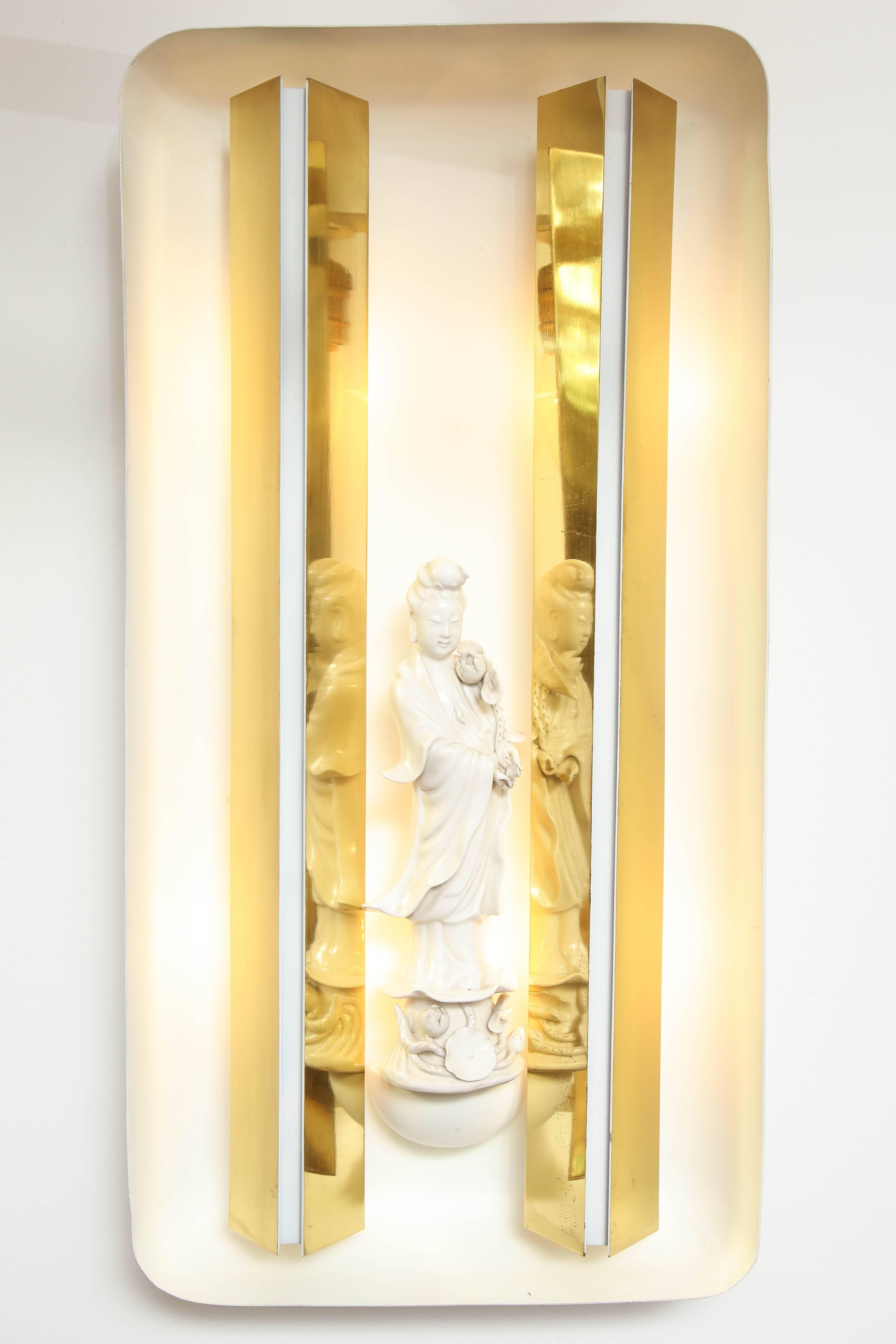 Hand-Carved Pair of Rare sconces designed by Gio Ponti made in Italy in 1950 For Sale