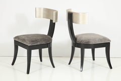 Pair of Klismos Chairs by J Robert Scott