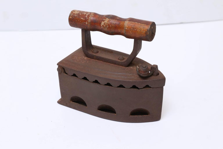 Early 20th Century Charcoal Iron Box at 1stDibs