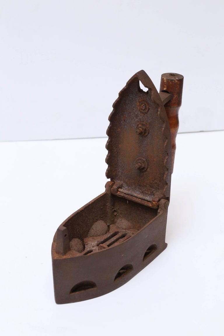Early 20th Century Charcoal Iron Box at 1stDibs box iron for sale