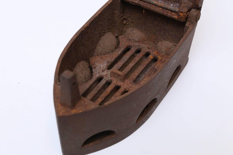 Early 20th Century Charcoal Iron Box at 1stDibs box iron for sale