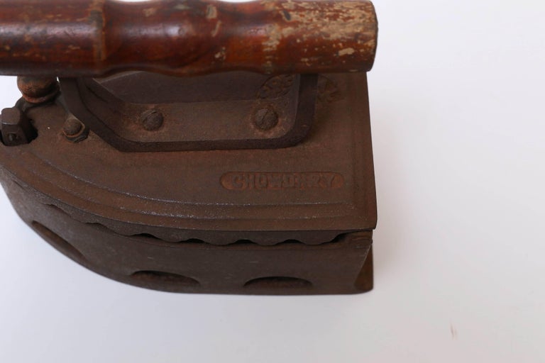 Early 20th Century Charcoal Iron Box at 1stDibs