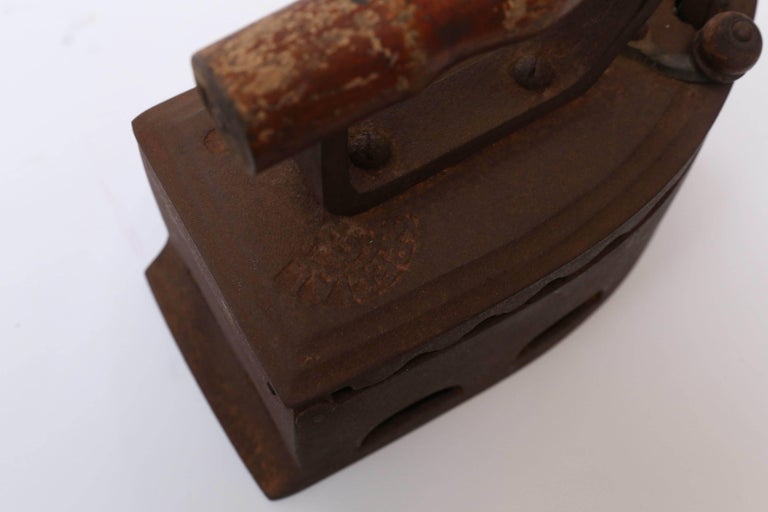 Early 20th Century Charcoal Iron Box at 1stDibs