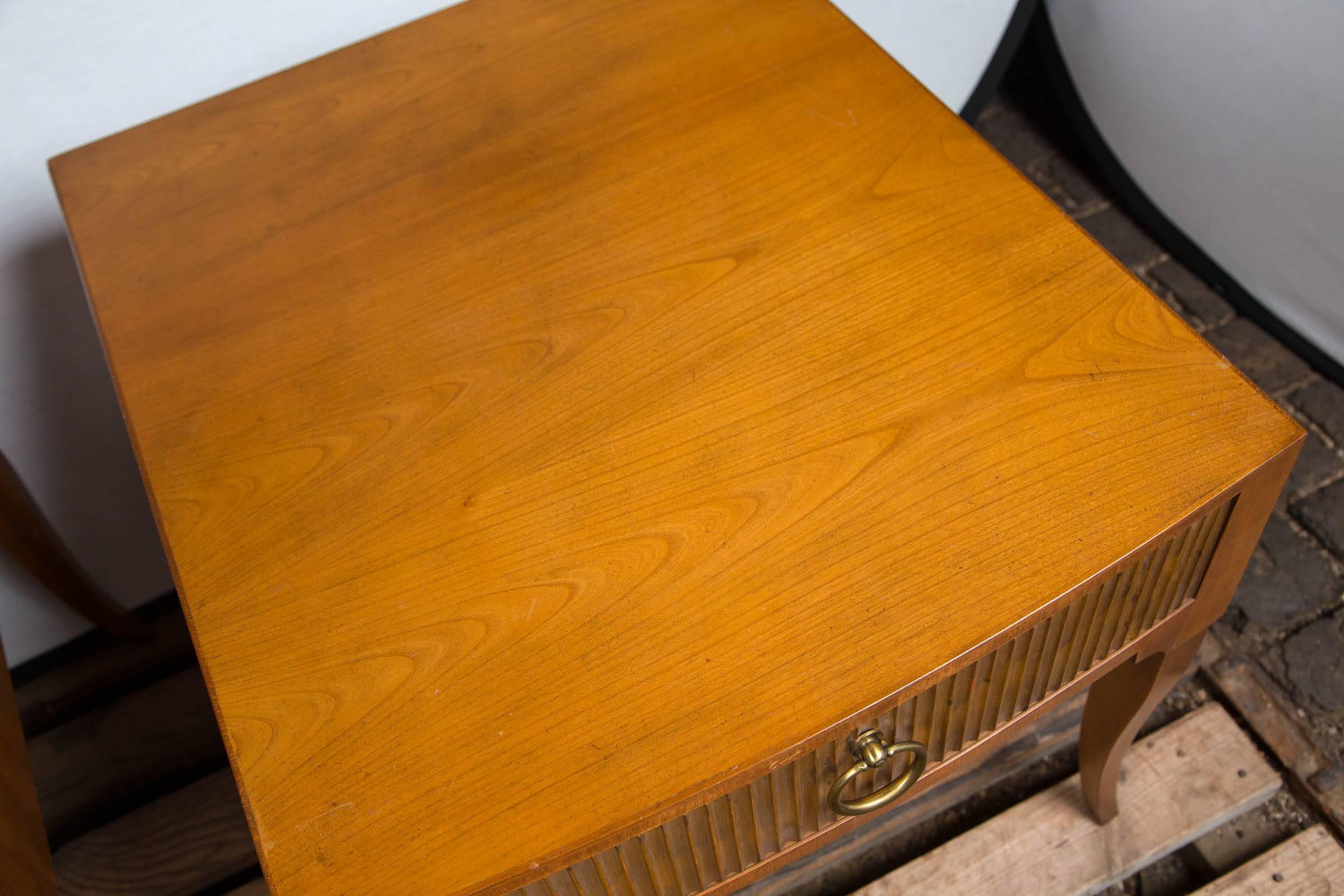 Mid-Century Modern End Tables by Baker In Excellent Condition In Stamford, CT