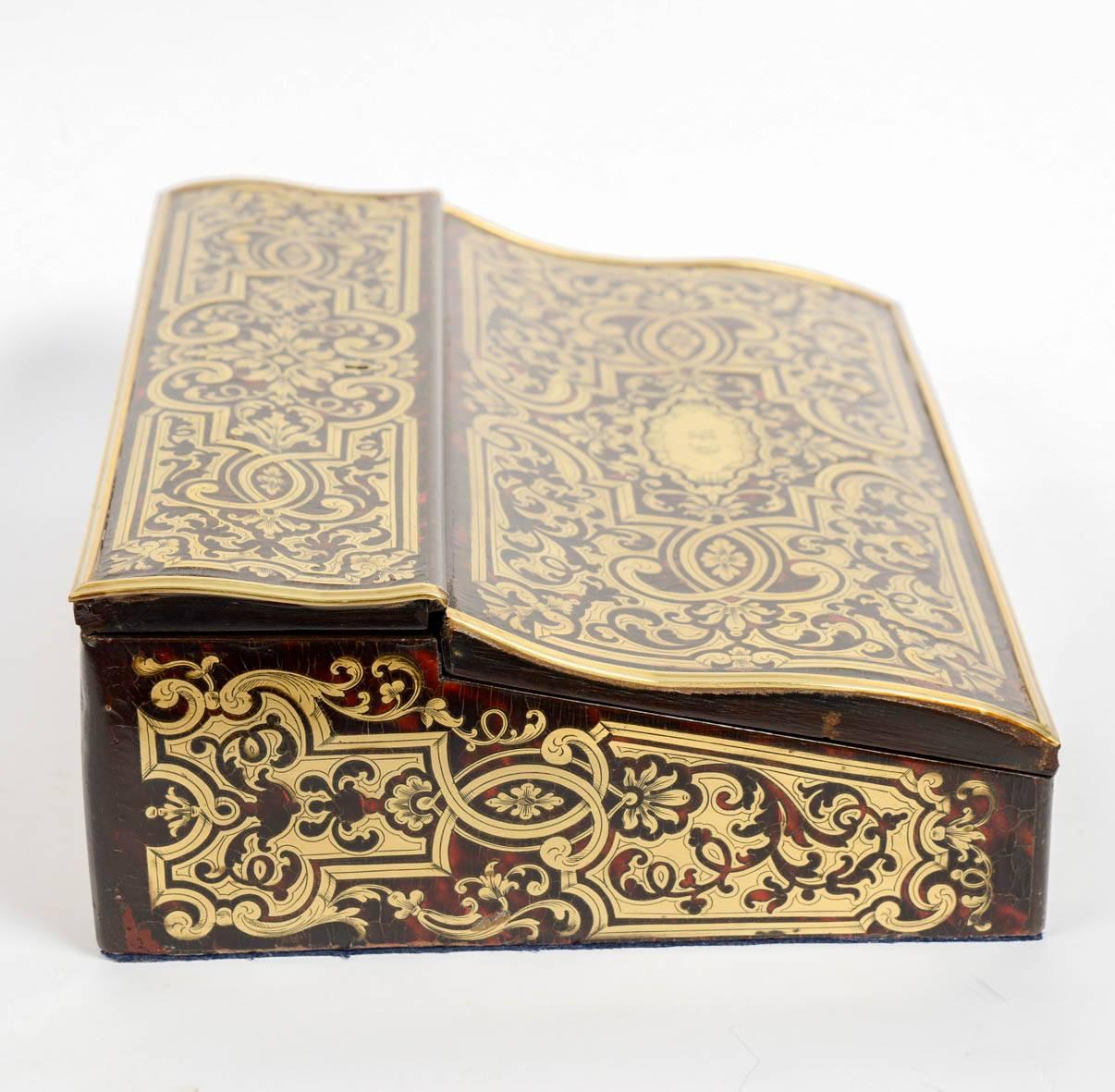 Napoleon III Exceptional Writing Case by Paul Sormani For Sale