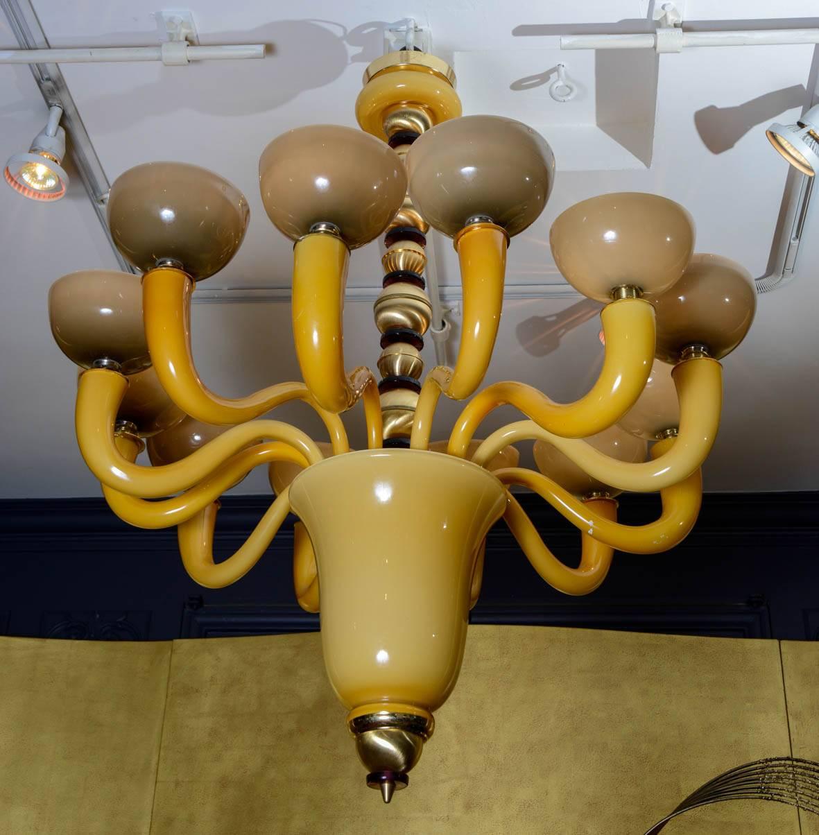 Mid-20th Century Vintage Italian Chandelier at cost price.