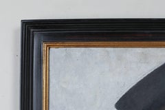 Portrait of a Parisian Woman in a Black Hat by C.P. Bernardo