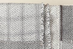 Chindi Indian Kantha Stitch Quilted Bedcover