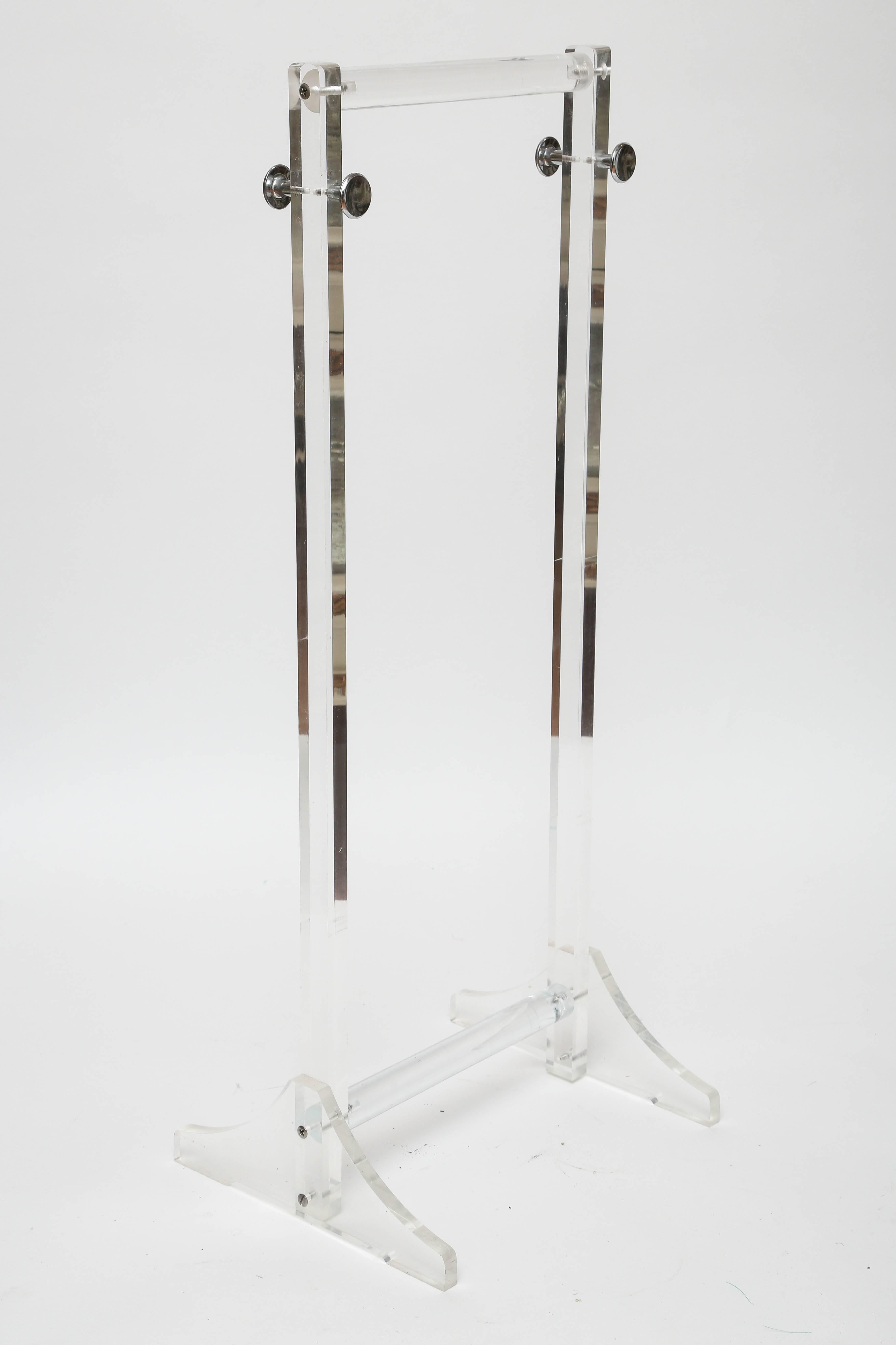 lucite folding table