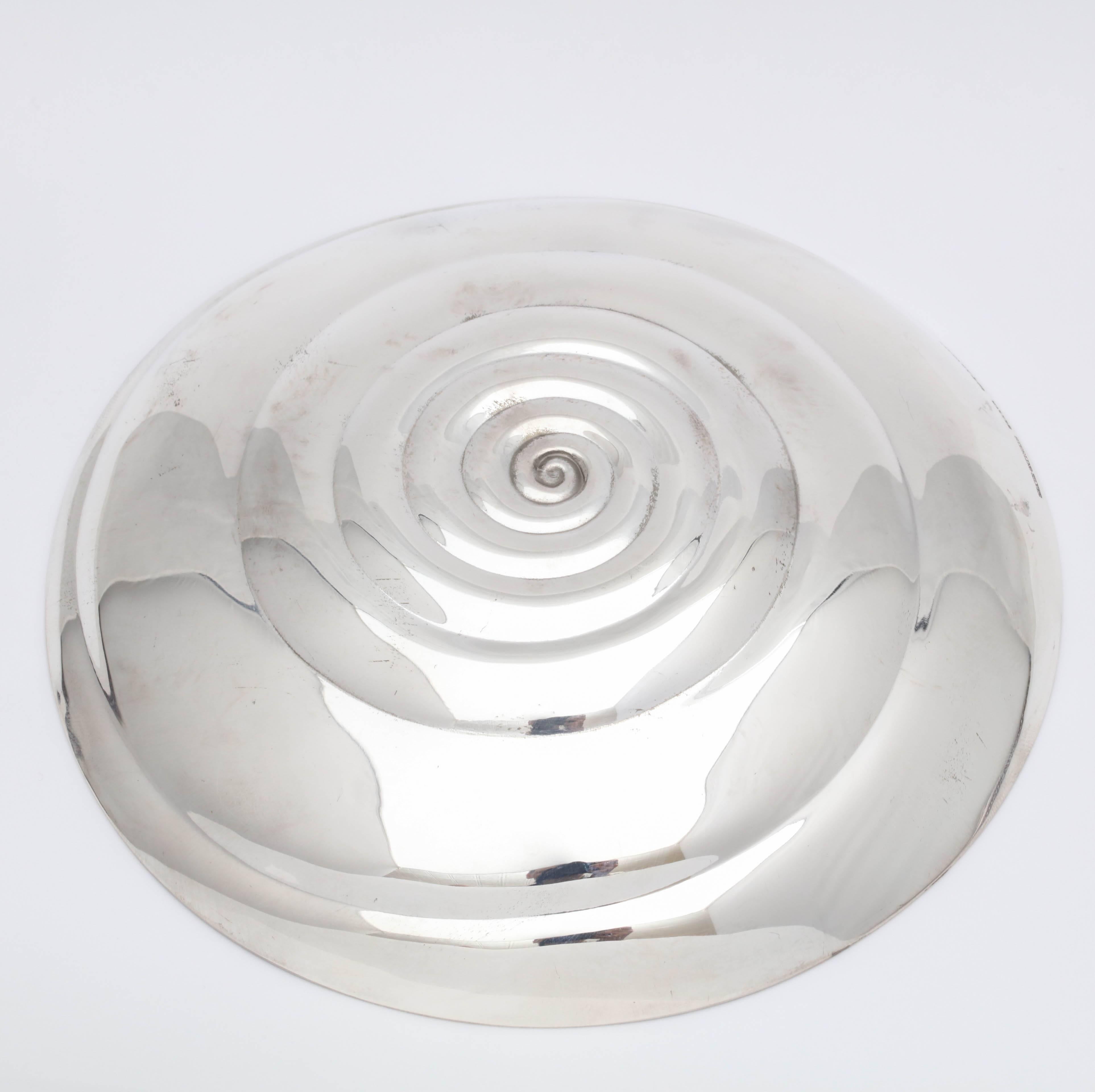 Mid-20th Century Unusual Midcentury Sterling Silver Tiffany Bowl