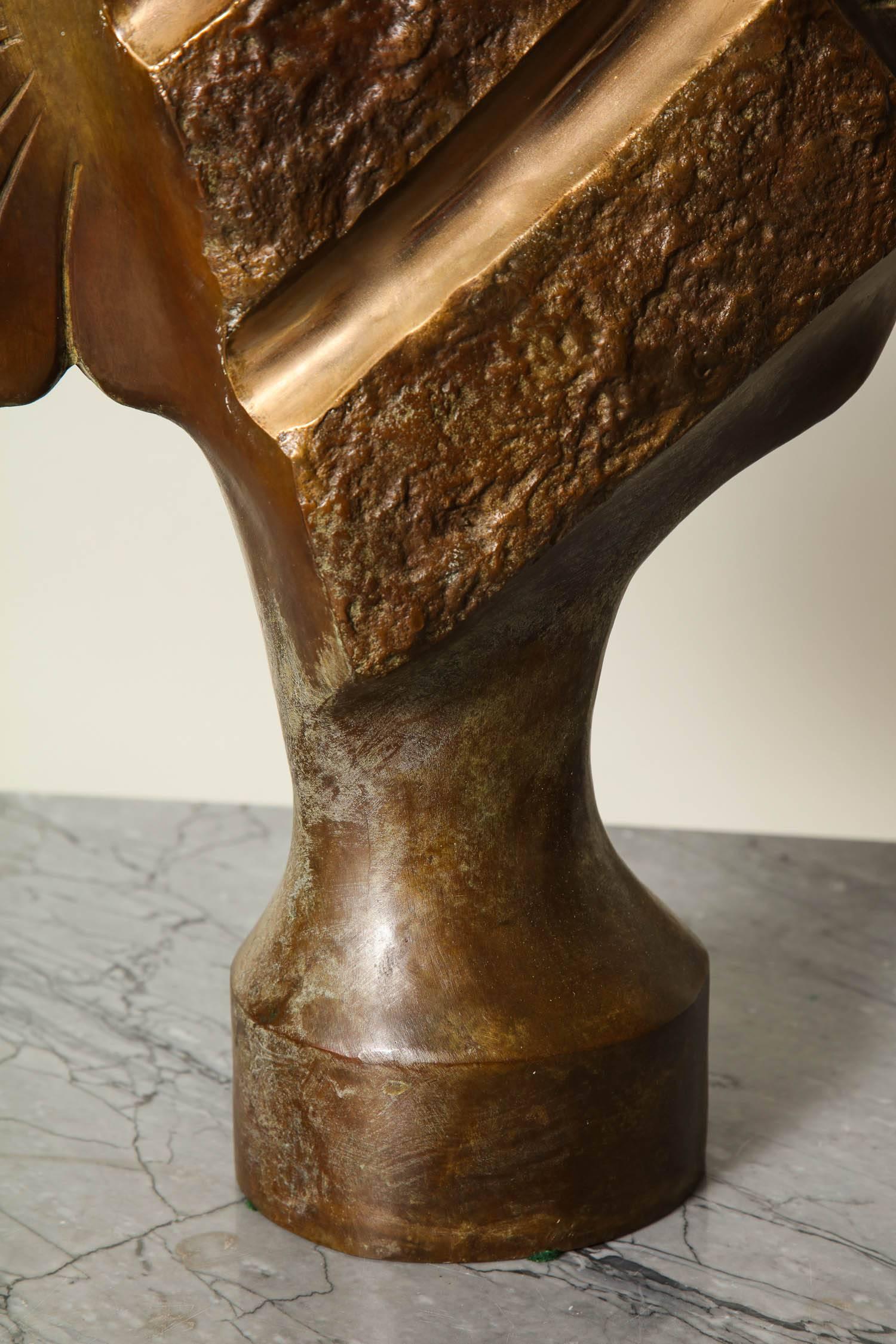 Cast 'Icare' Bronze Sculpture