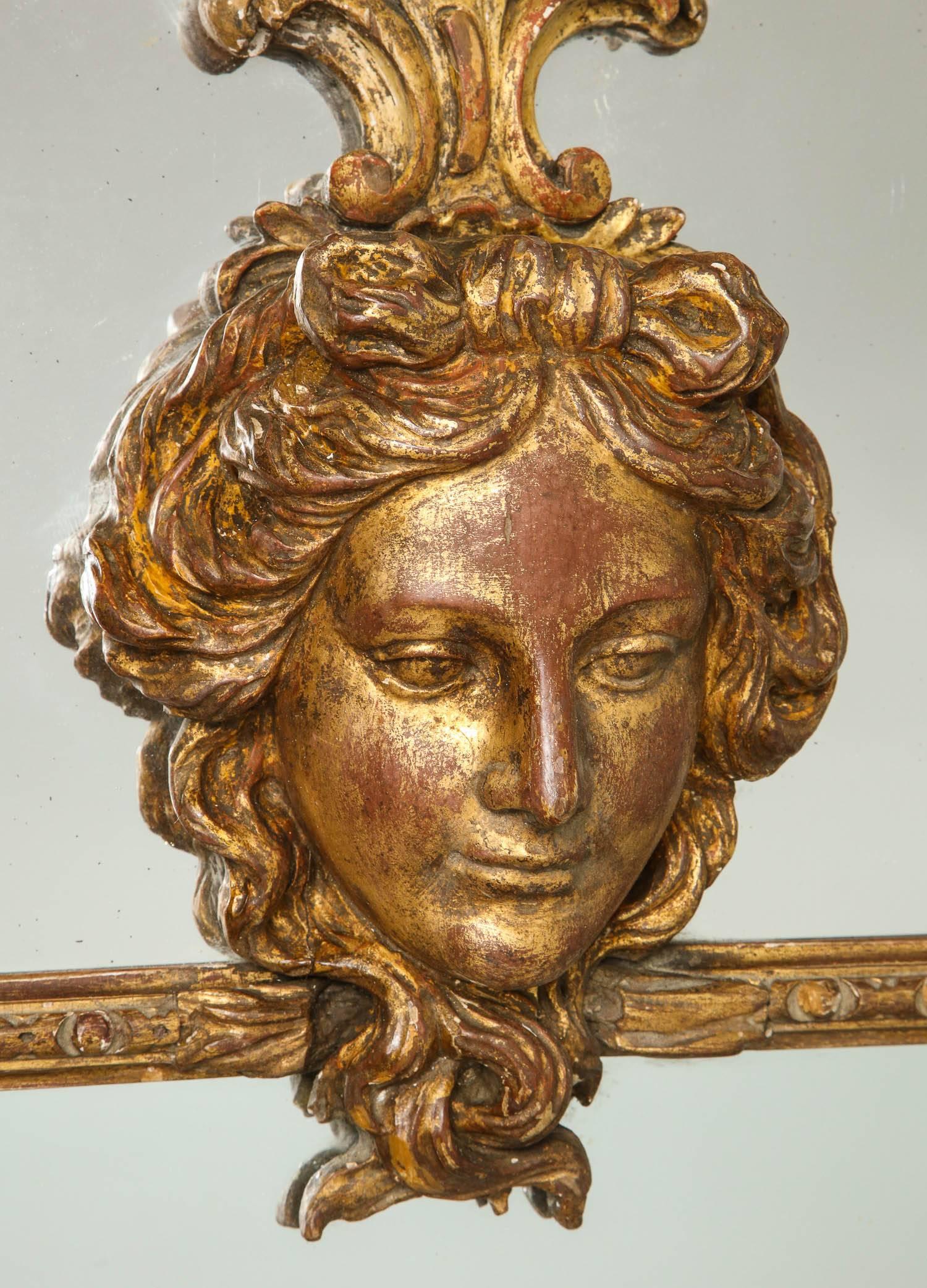 English Rococo Mirror In Good Condition In Greenwich, CT
