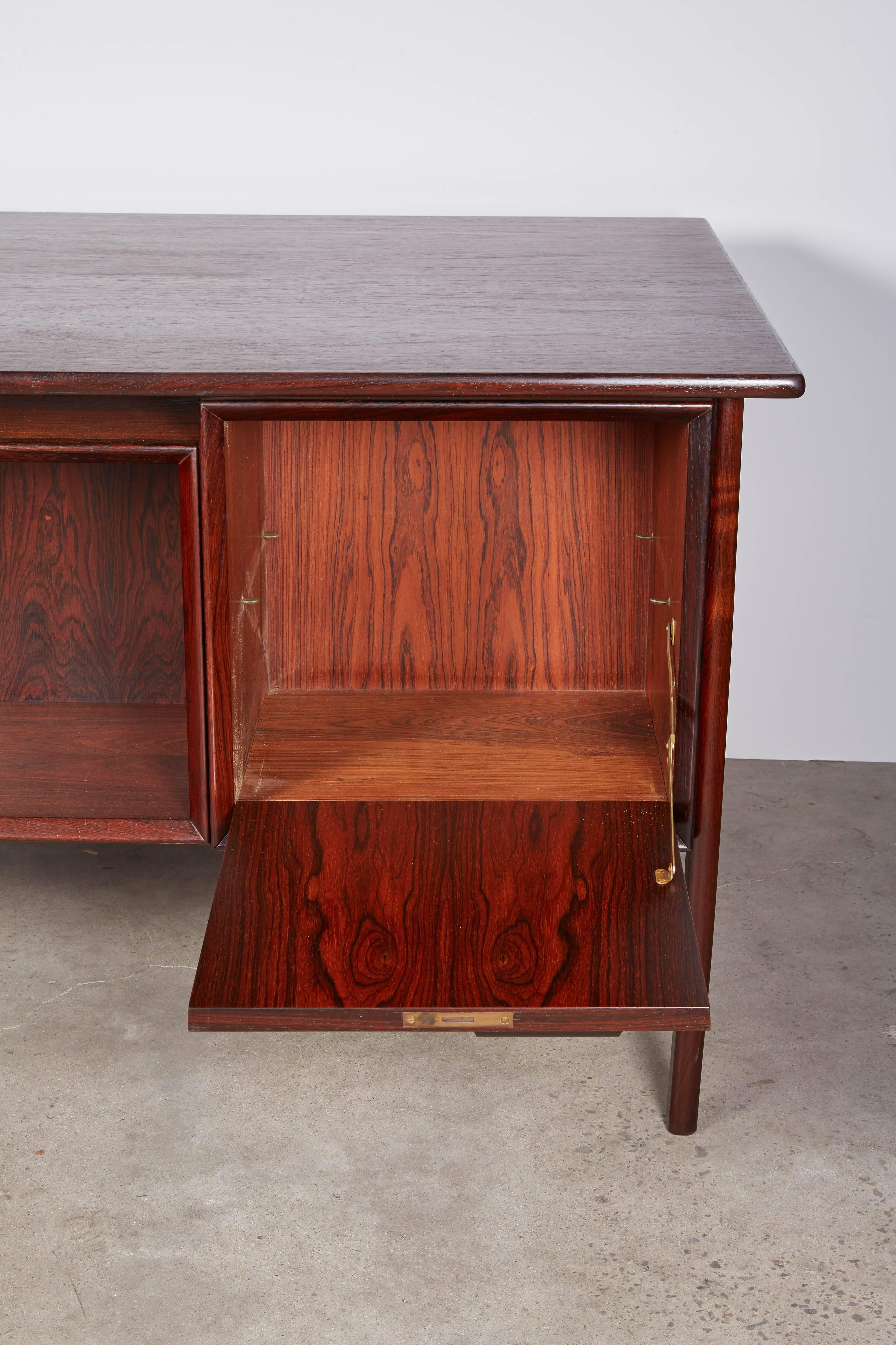 Omann Jun Rosewood Desk For Sale 1
