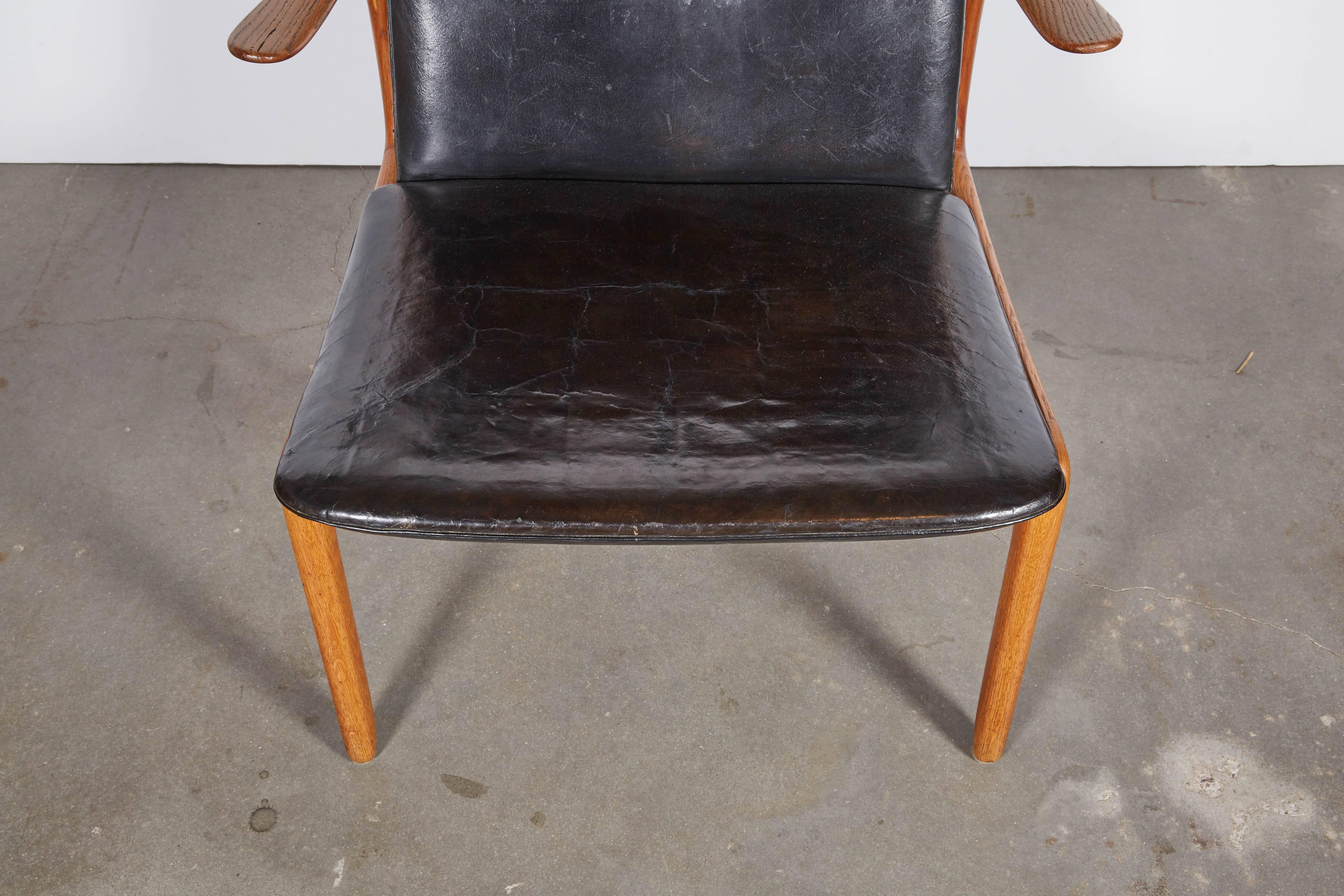 Scandinavian Modern Ole Wanscher Beak Chair