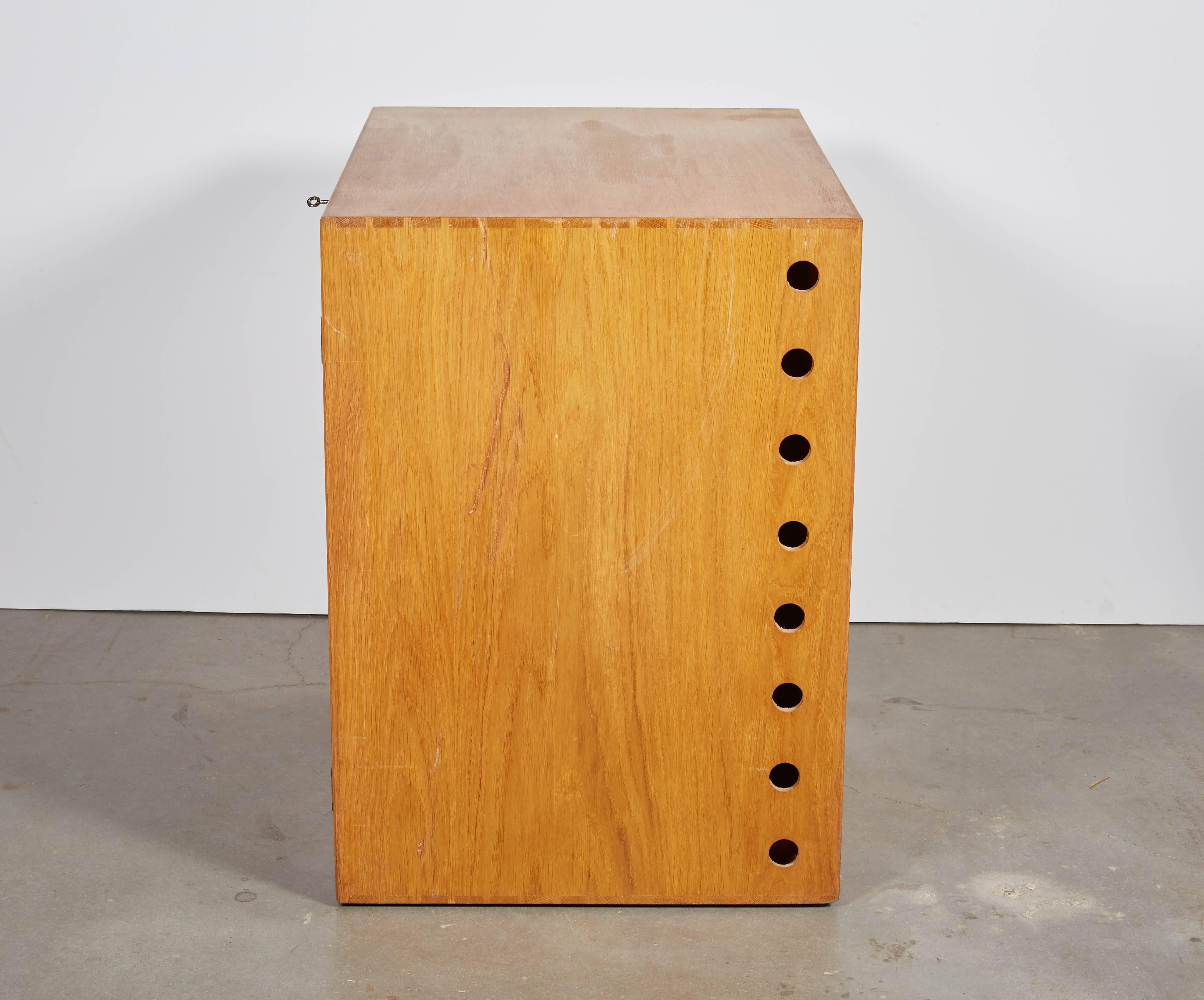 Mogens Koch Oak Cabinet In Excellent Condition In New York, NY