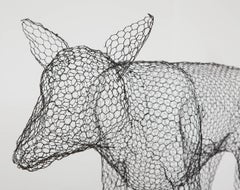 'Wolf' Sculpture by Benedetta Mori Ubaldini