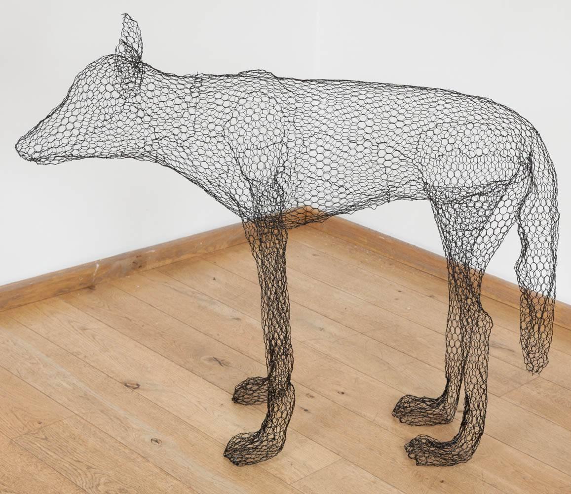 Italian 'Wolf' Sculpture by Benedetta Mori Ubaldini