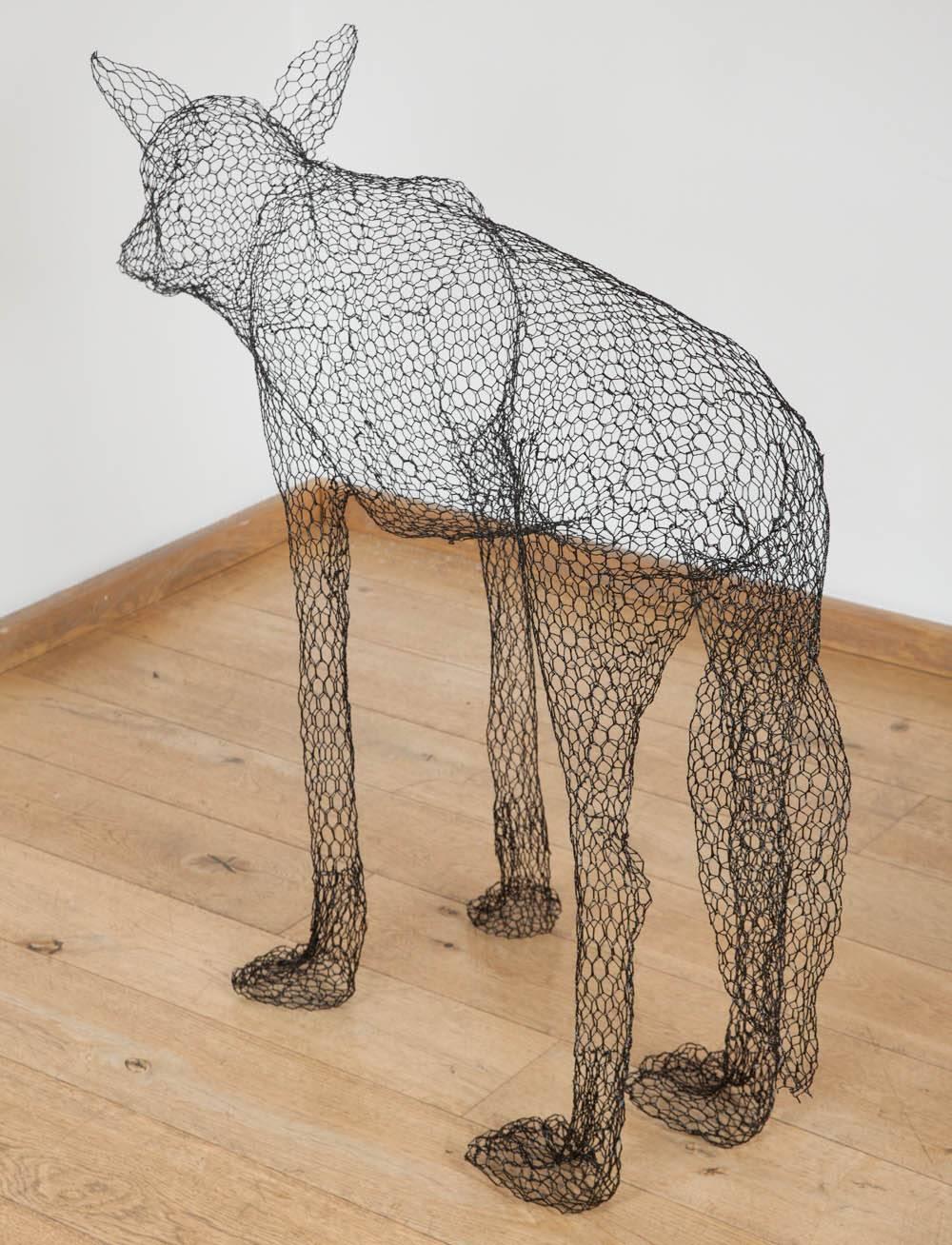 'Wolf' Sculpture by Benedetta Mori Ubaldini 1