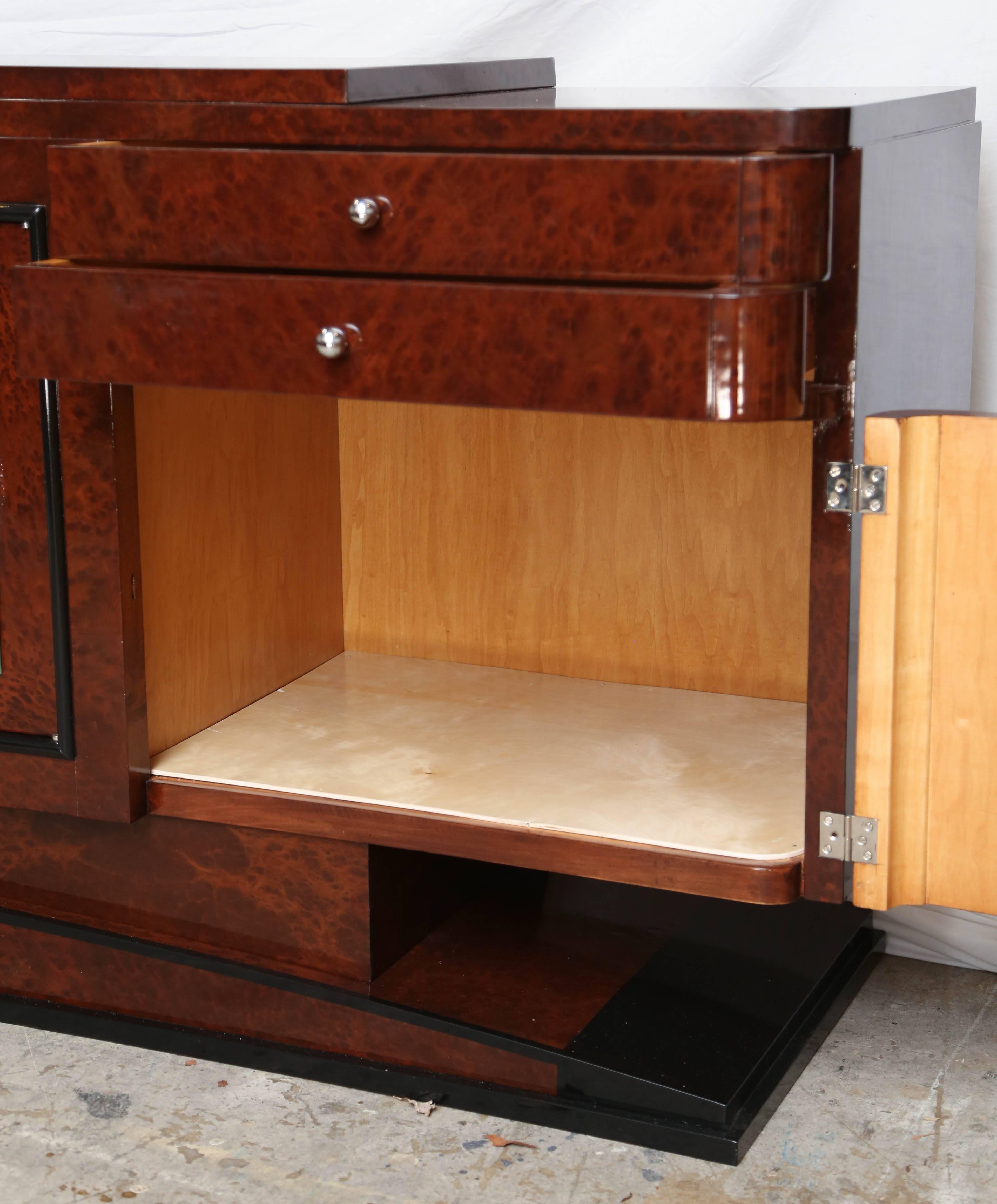 art deco credenza