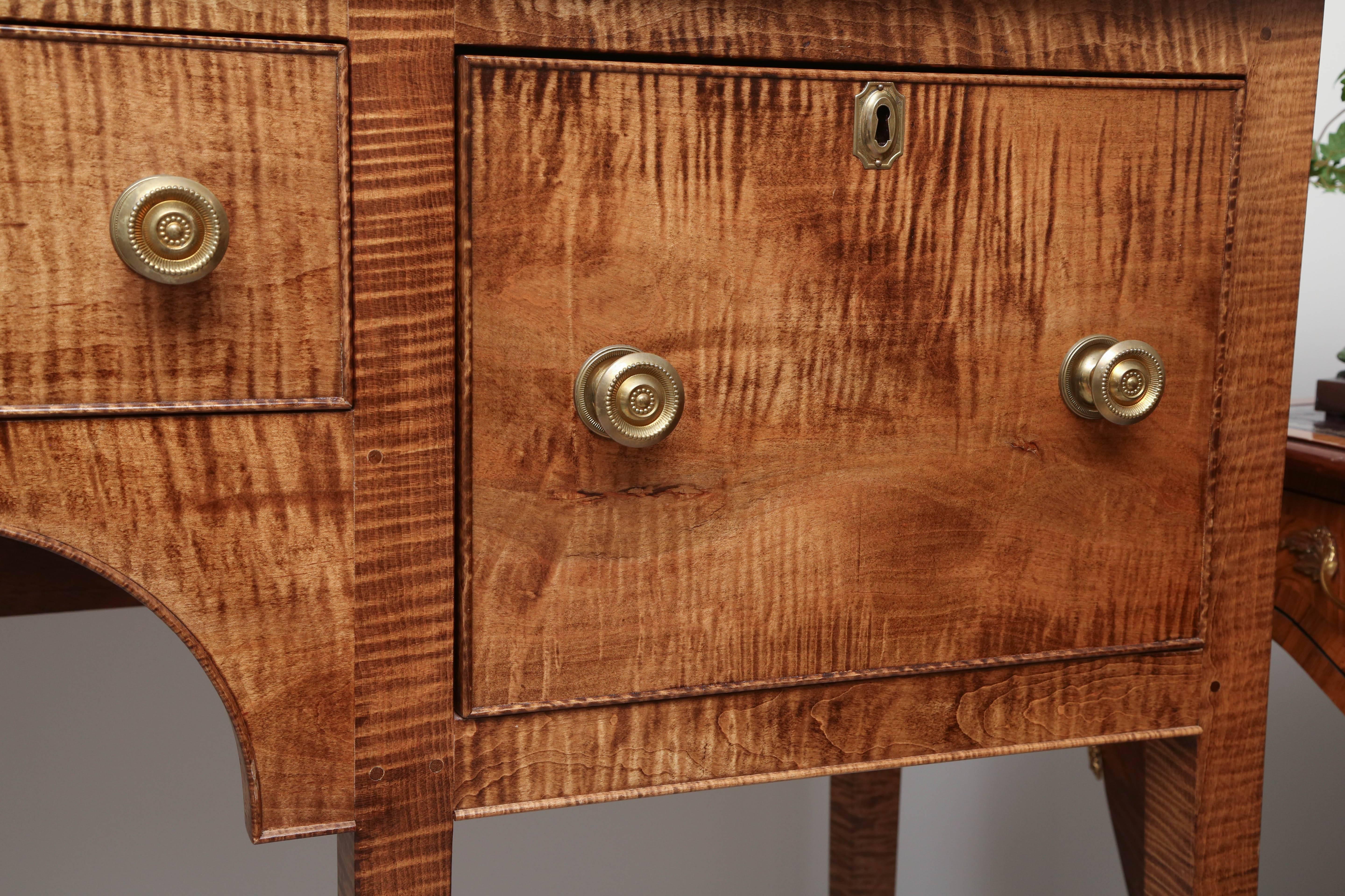 20th Century Vintage Tiger Maple Sideboard