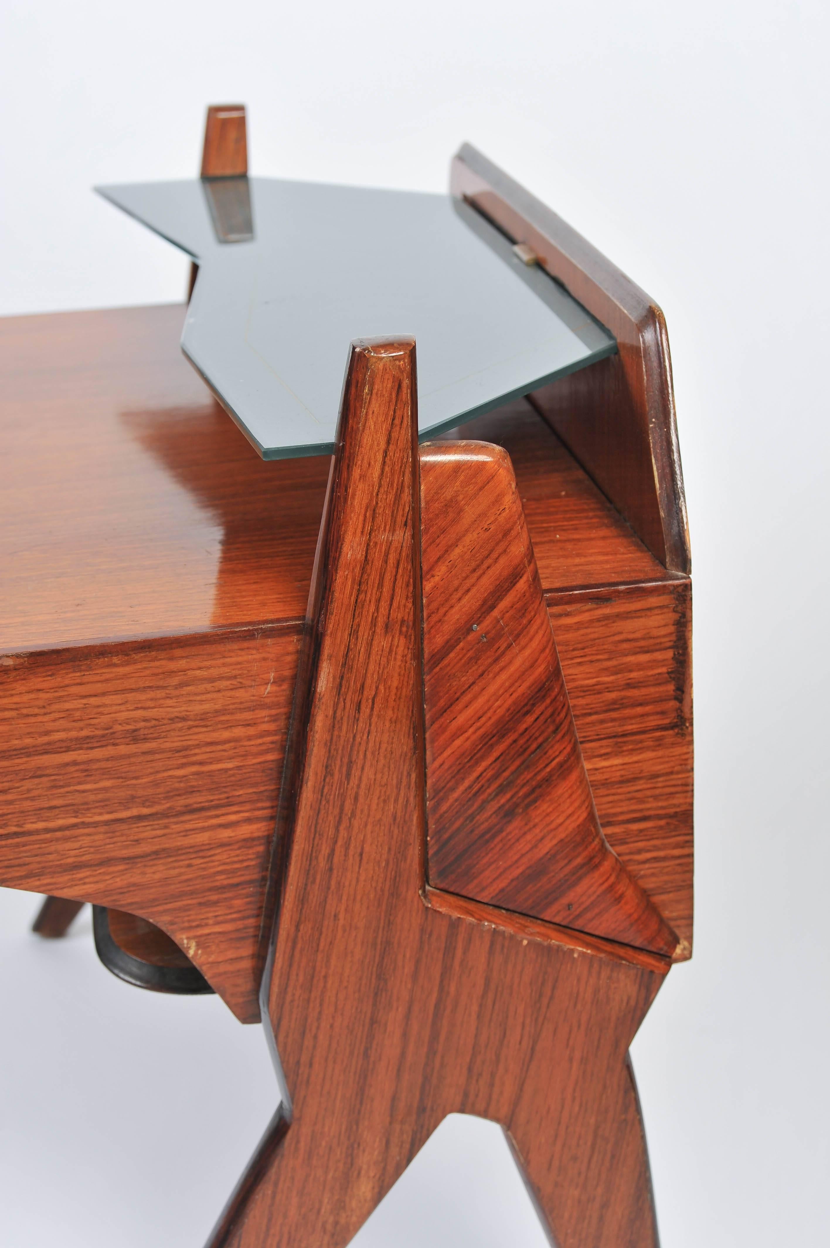 1945-1950 Pair of Side Tables Attributed to Vittorio Dassi 2