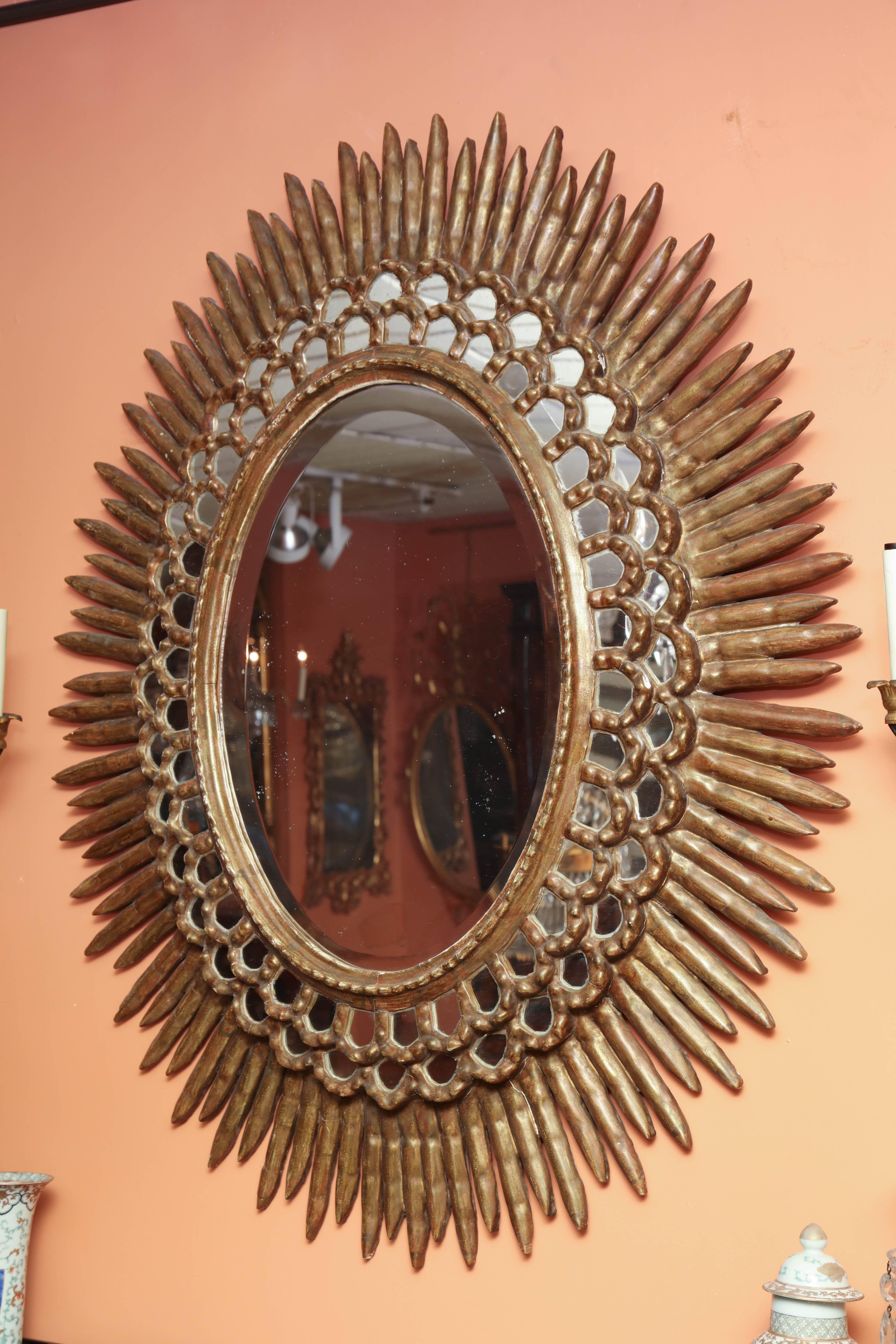 Modern Sunburst Mirror 1