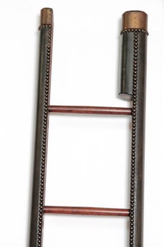 Edwardian Period Mahogany Folding Ladder