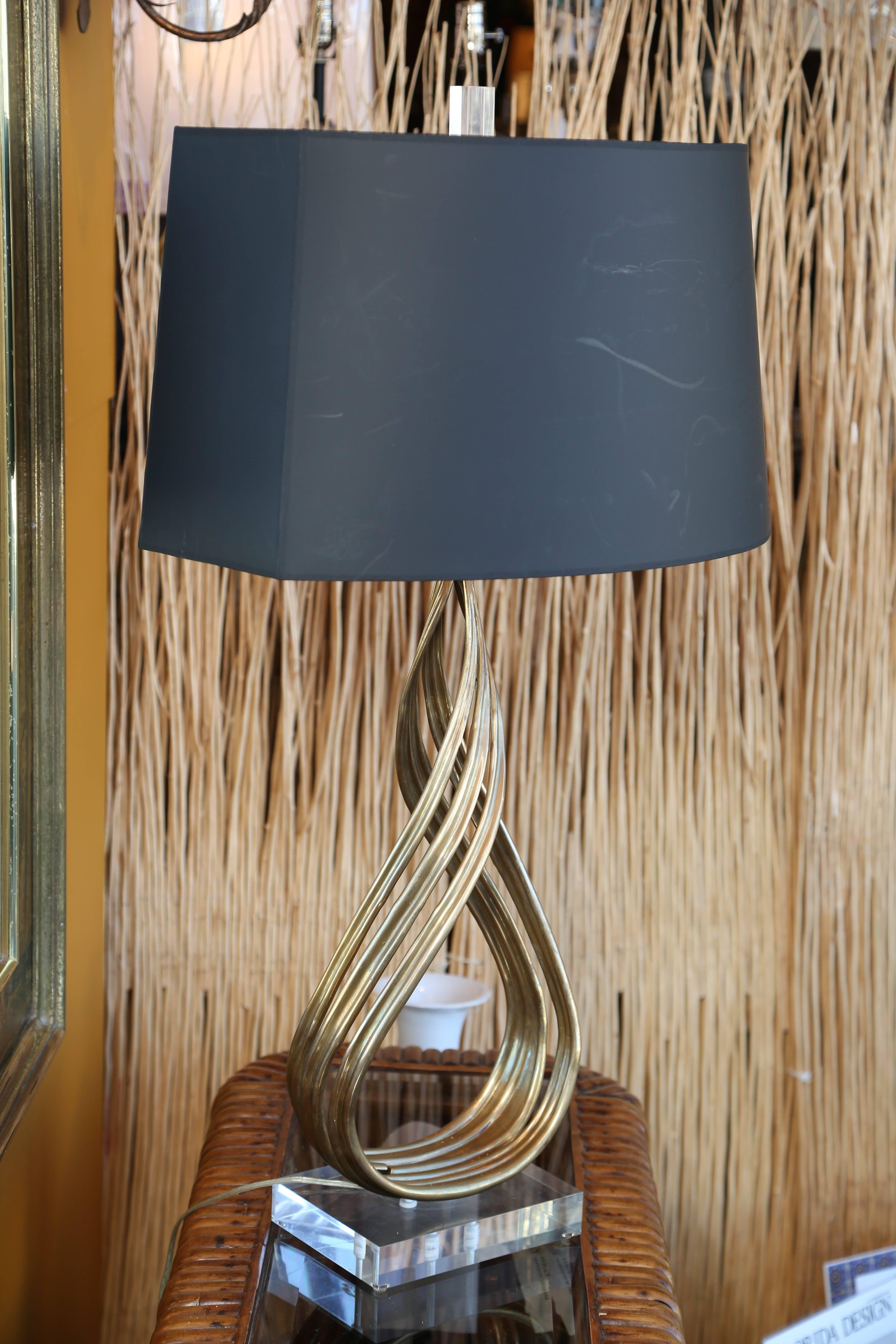 Superb Pair of Vintage Original Chapman Table Lamps In Excellent Condition In West Palm Beach, FL
