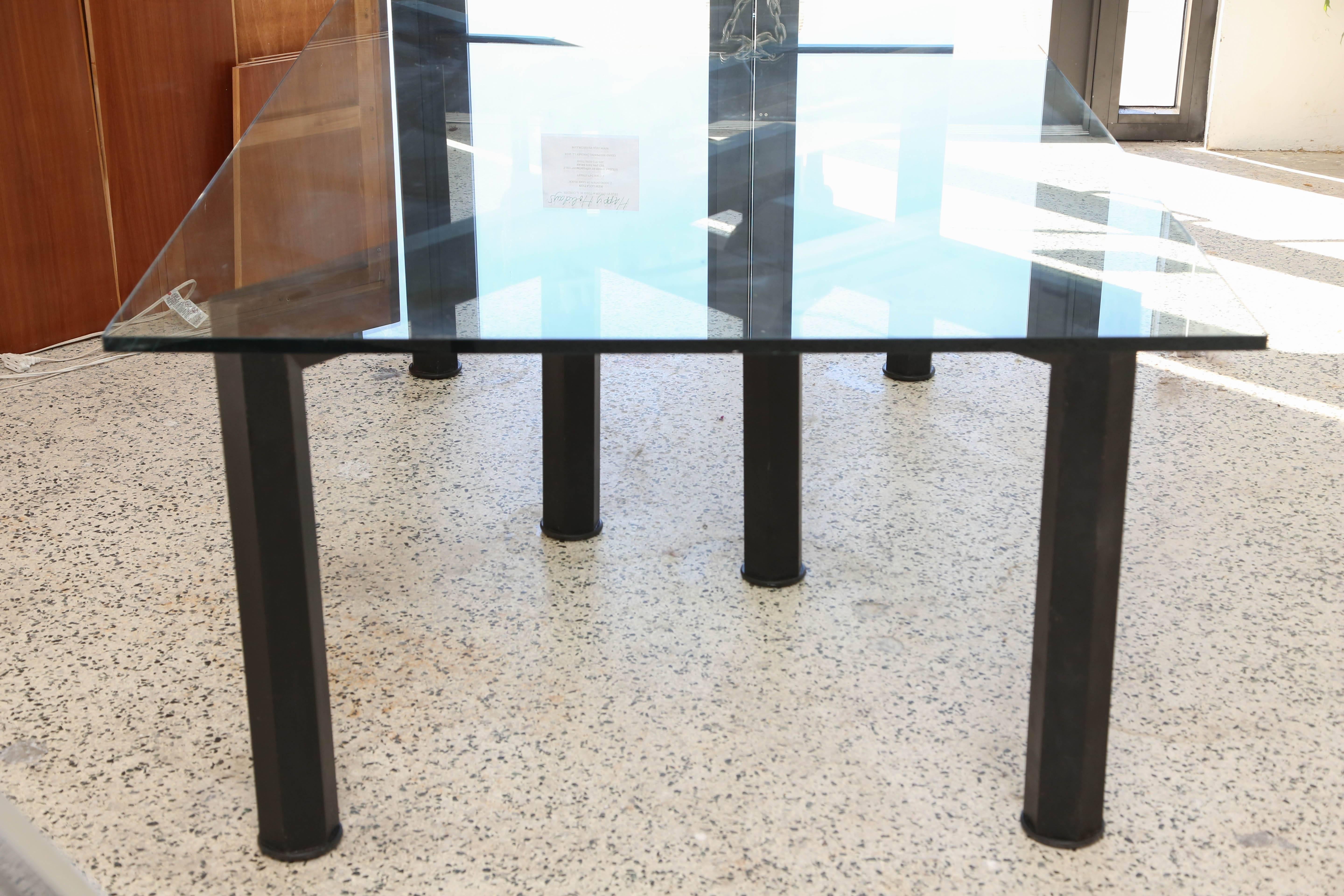 Late 20th Century Monumental Dining Table Base by Bruno Rota For Sale