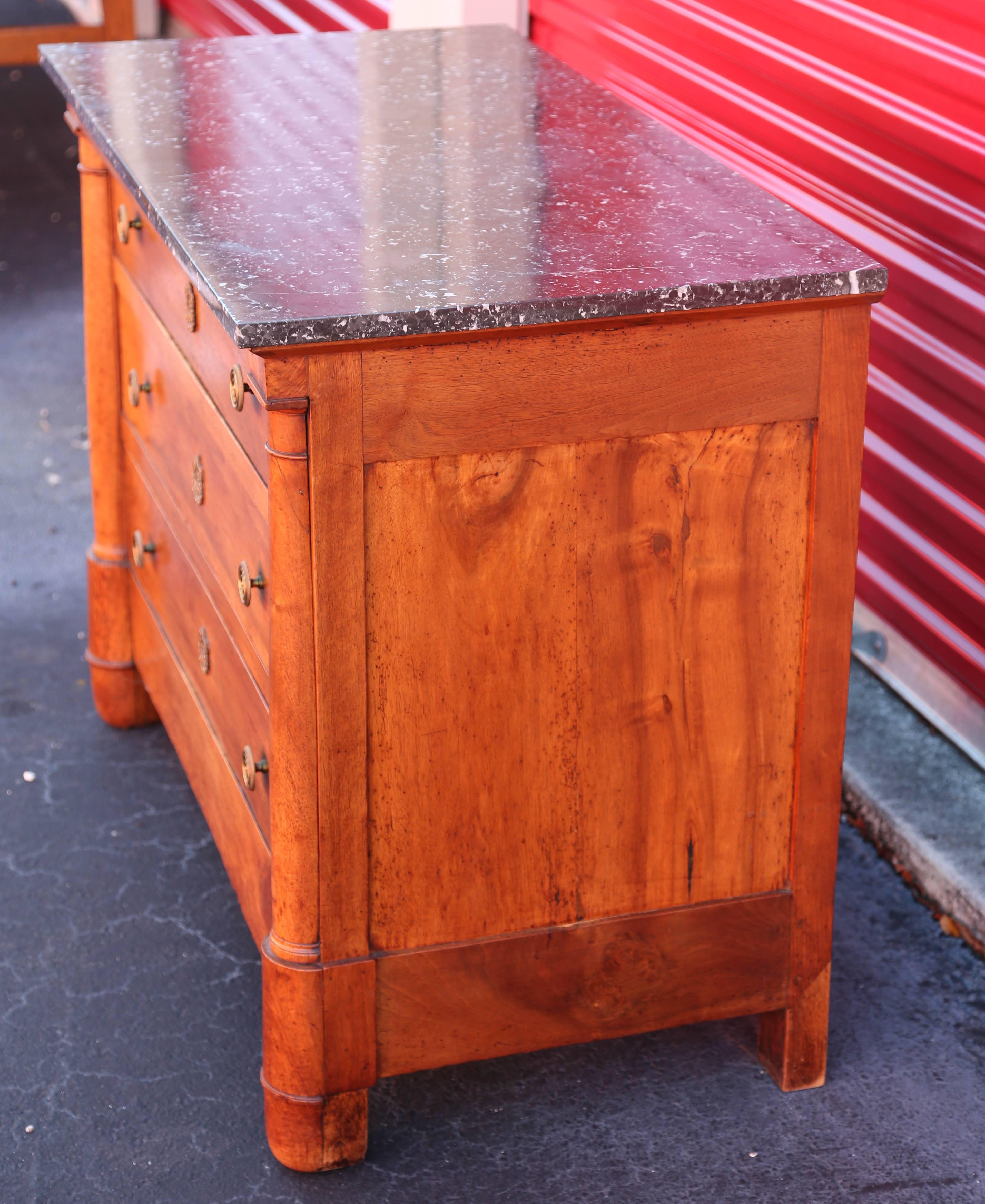 Superb 19th Century French Chest of Drawers with Marble Top 2
