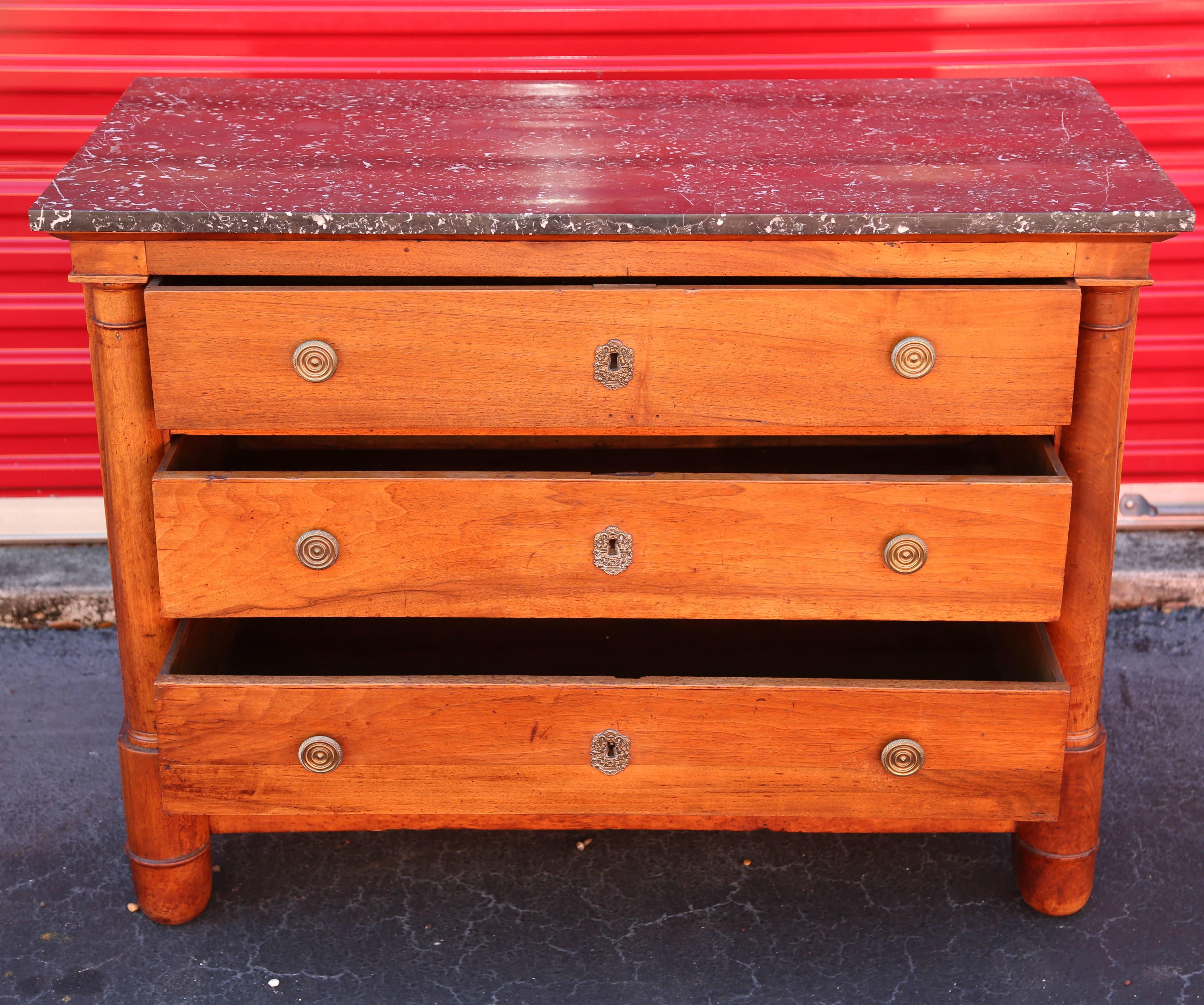 Superb 19th Century French Chest of Drawers with Marble Top 5