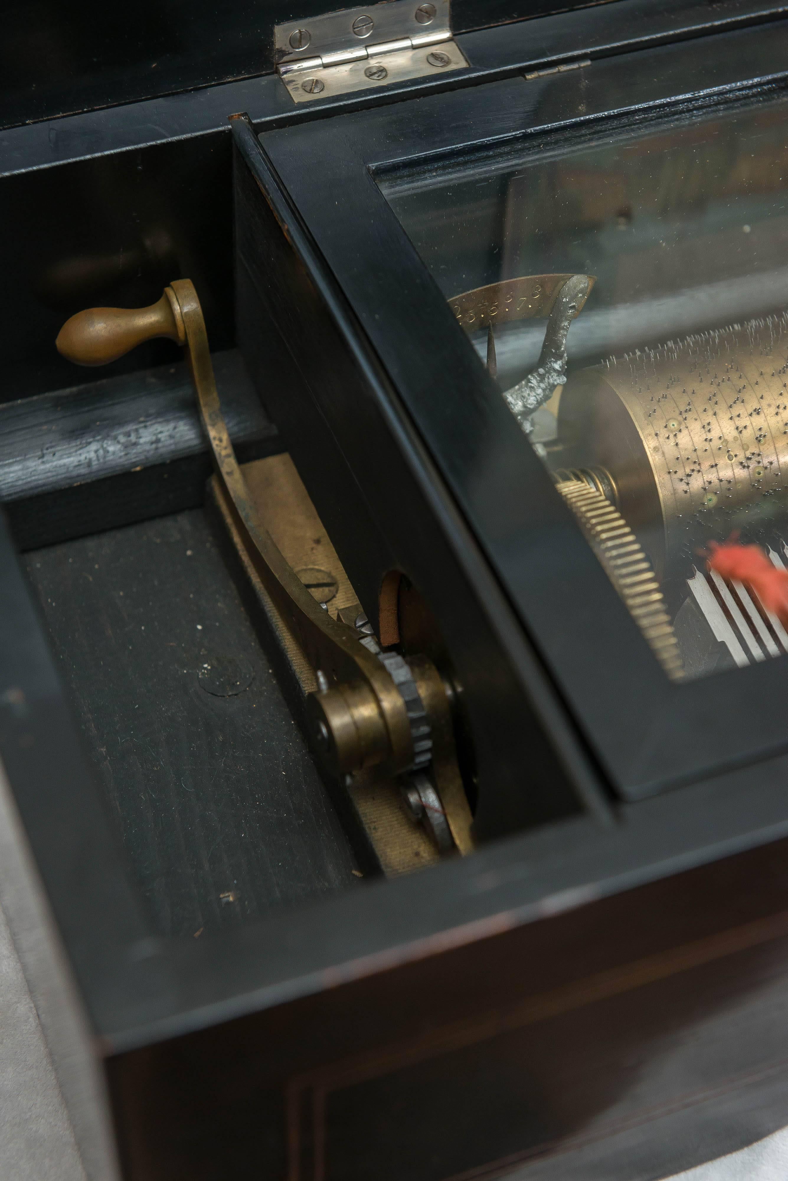 Belle Époque Antique Swiss Music Box
