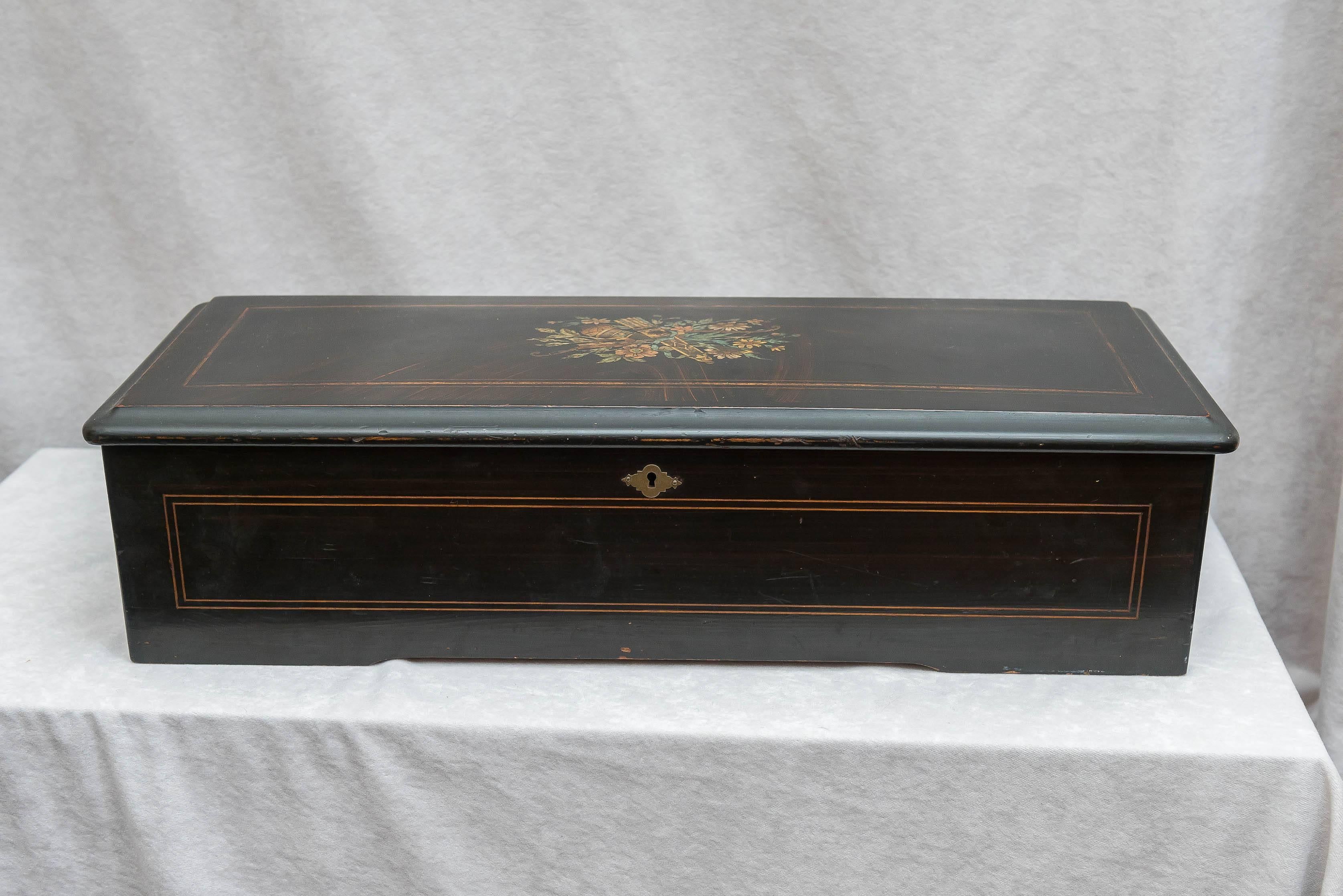 Antique Swiss Music Box 2