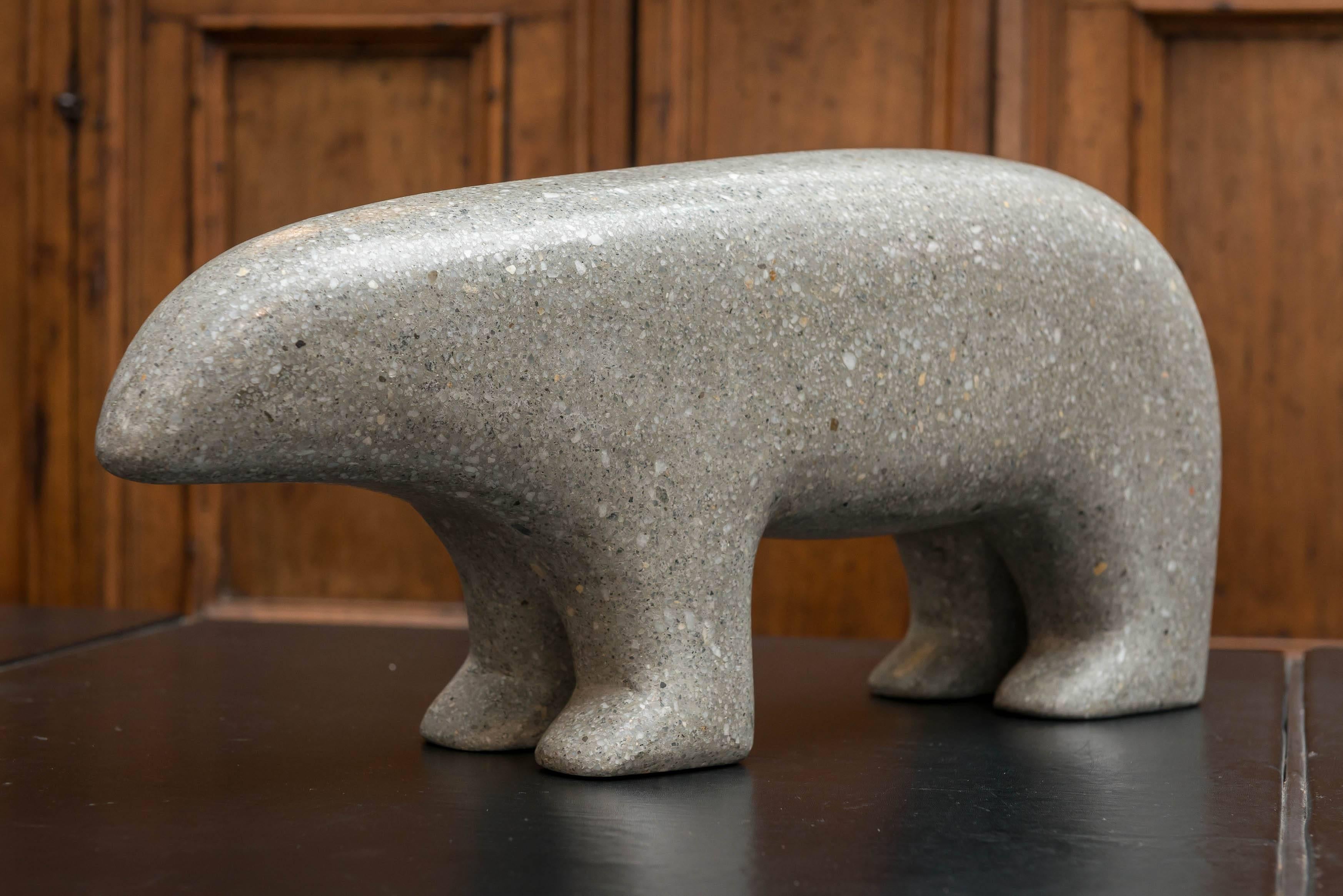 20th Century Beniamino Buffano, San Francisco Standing Bear Sculpture, circa 1965